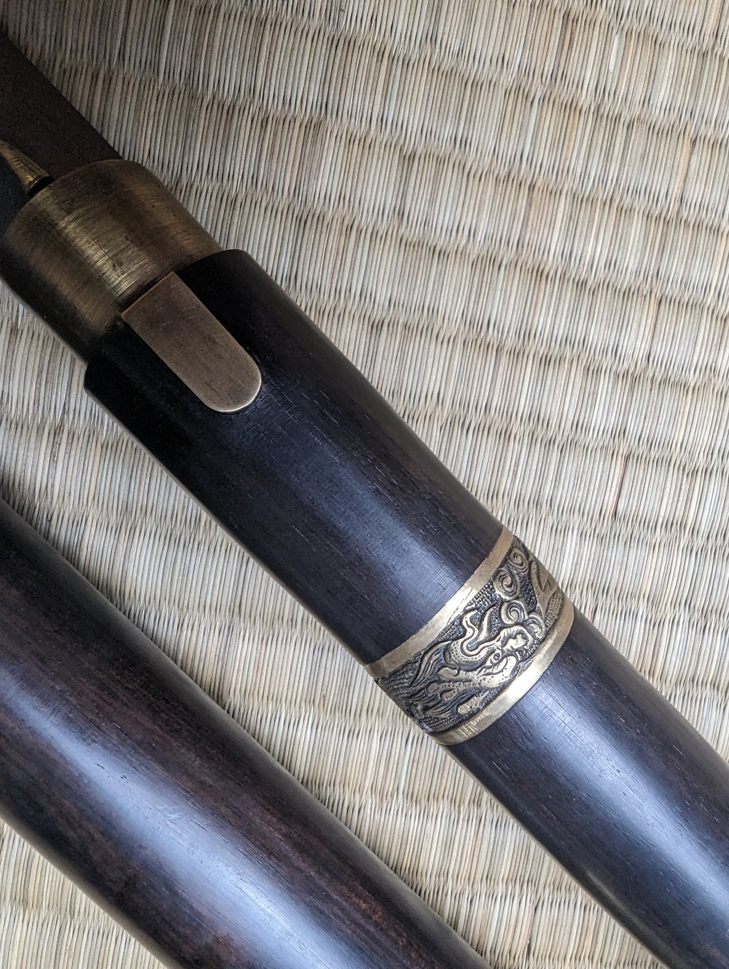 Cane Sword, Brass fittings, brass handle