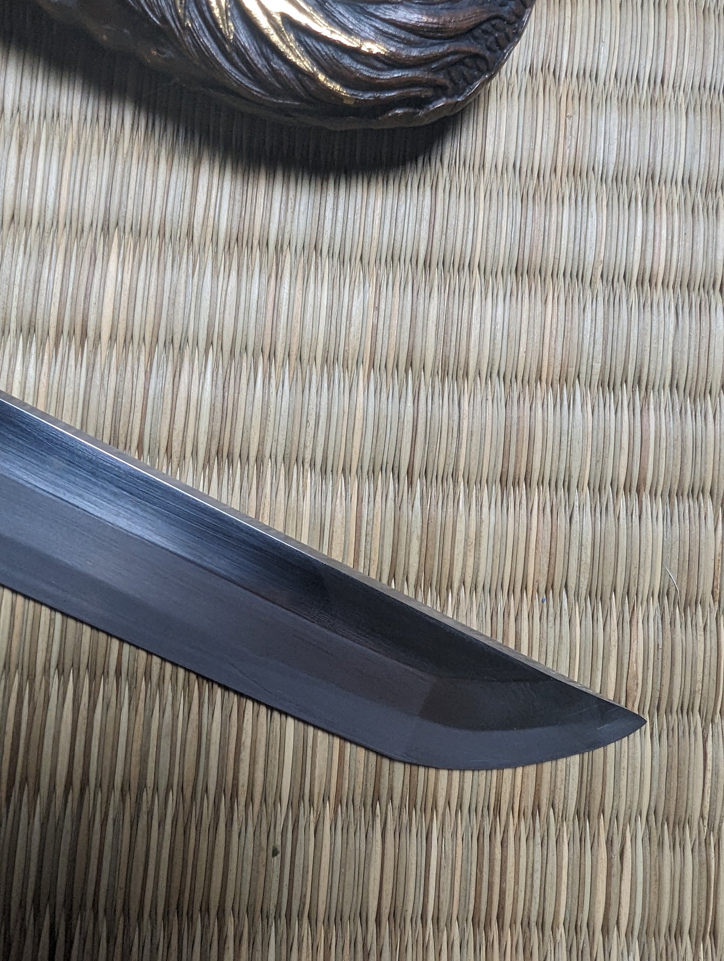 Phoenix Arms Dragon Head Tachi -  - Sanmai folded steel, clay tempered, 3-shade polish