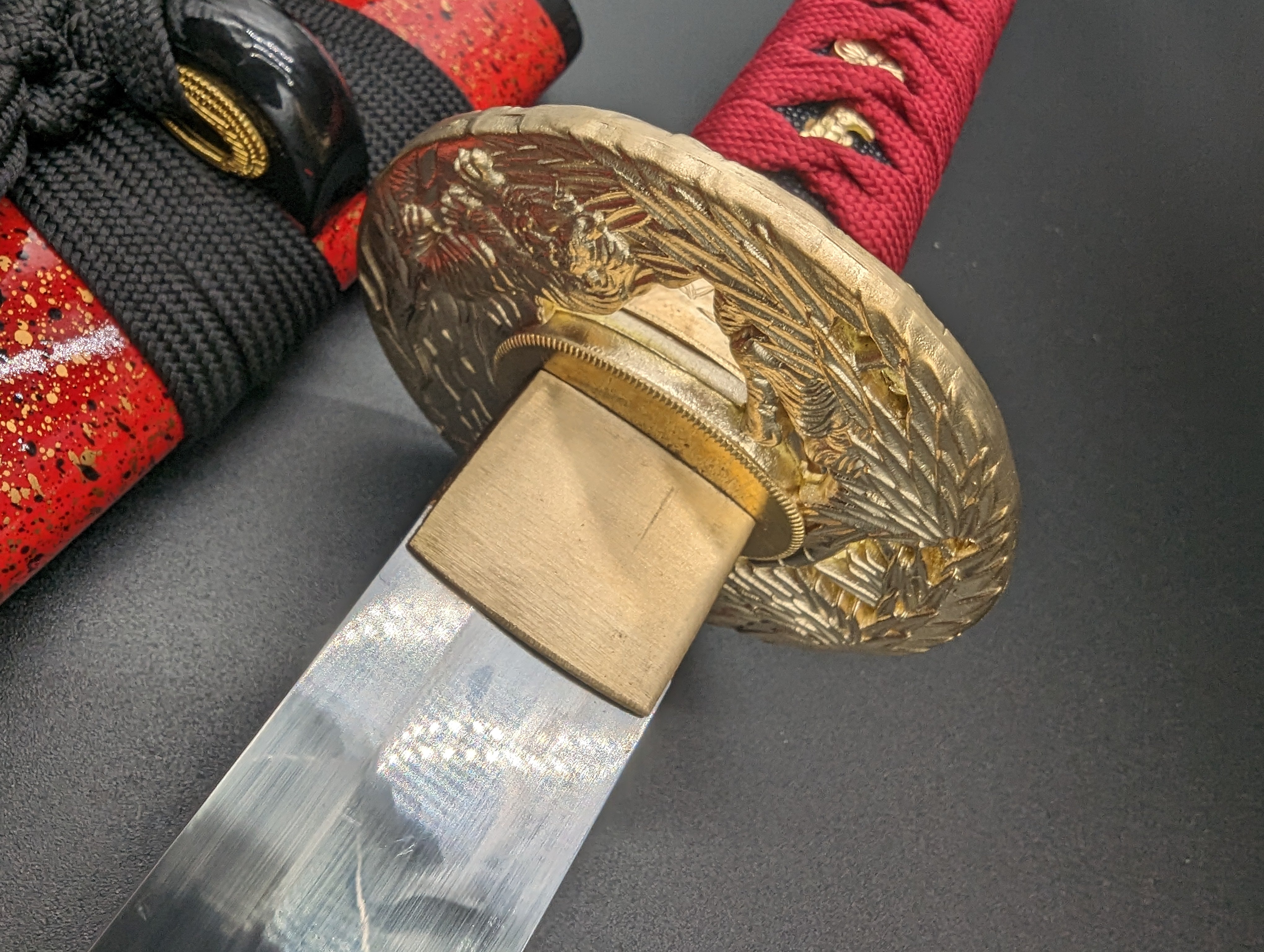 MADE TO ORDER Phoenix Armory Tanto - Tiger Stripes