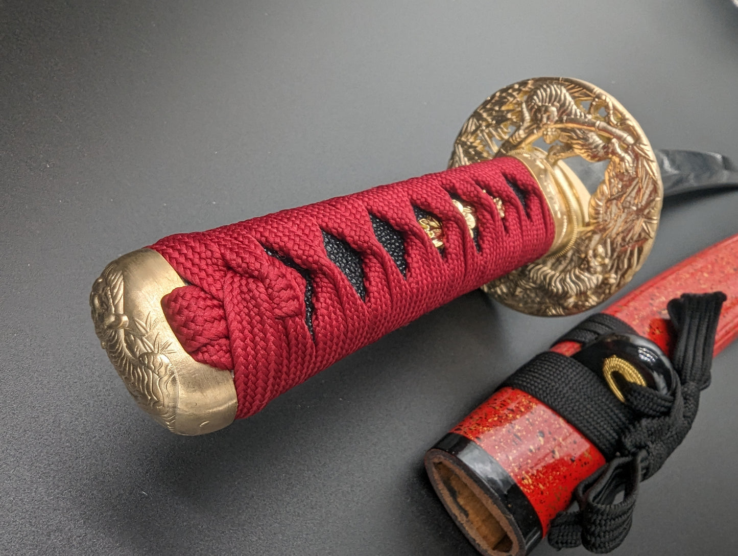 MADE TO ORDER Phoenix Armory Tanto - Tiger Stripes