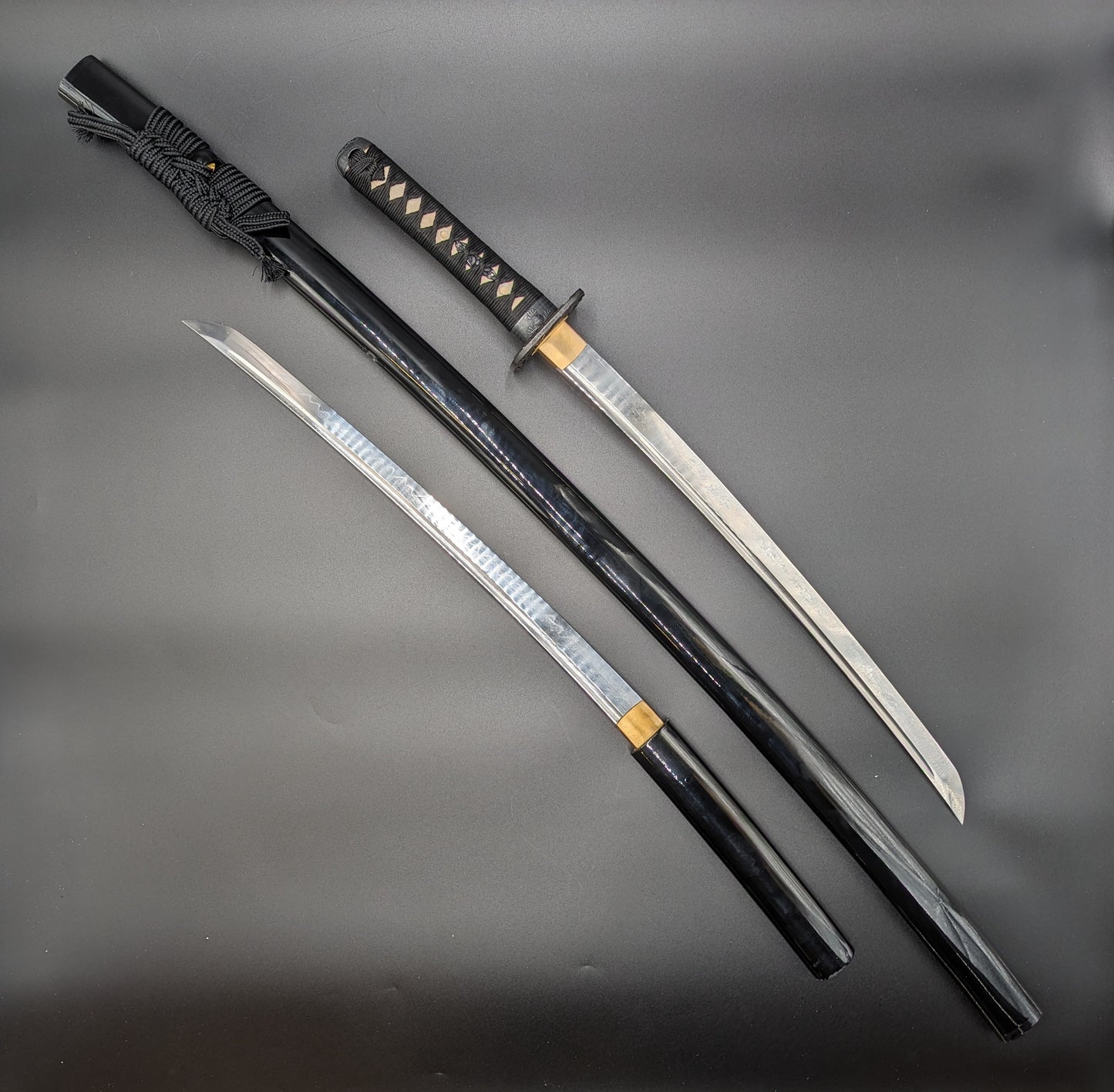 Samurai X Double Kodachi - T10 clay tempered
