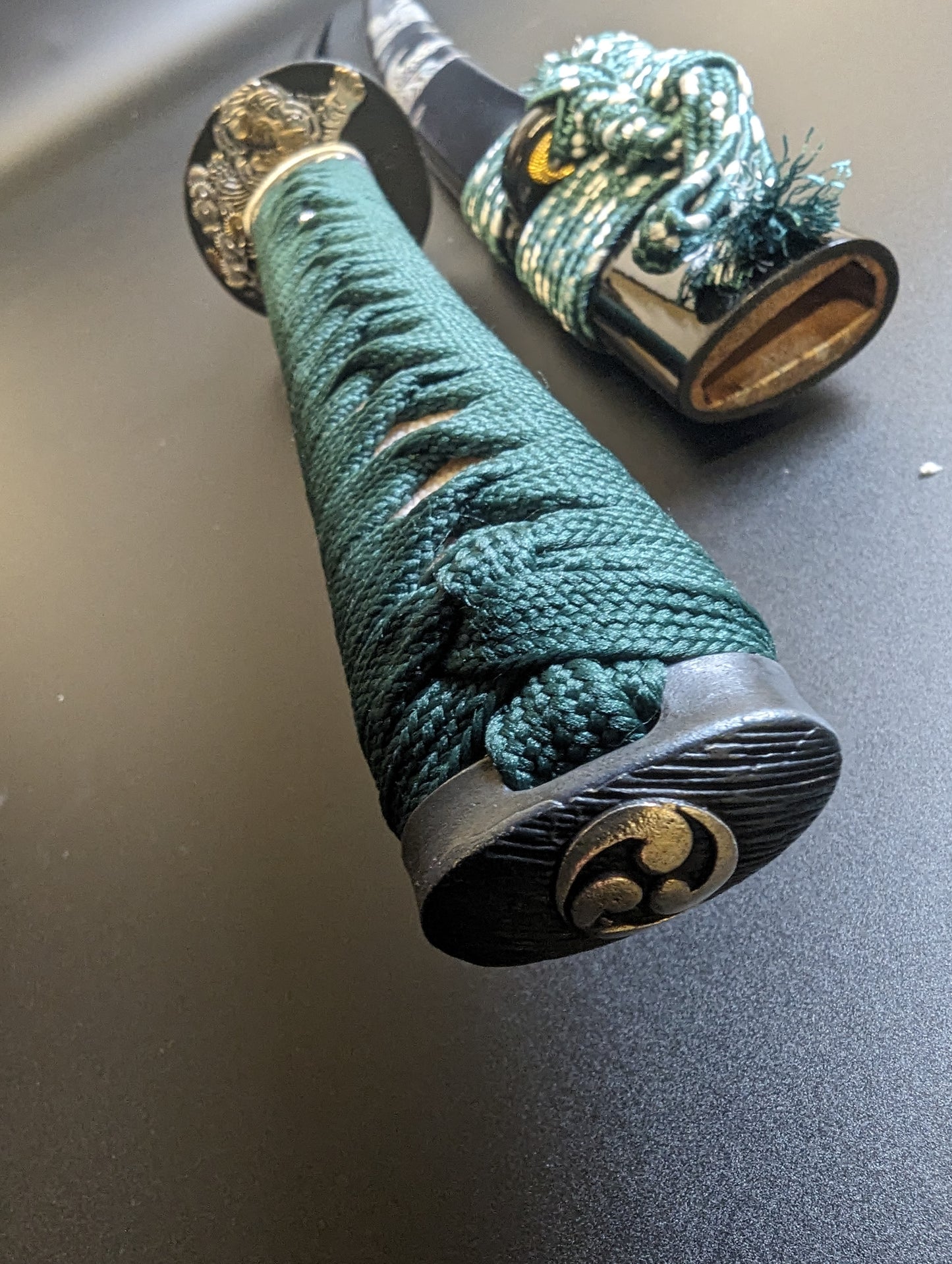 Katana - Sakurado Jade Tiger - T10 Steel, Choji hamon