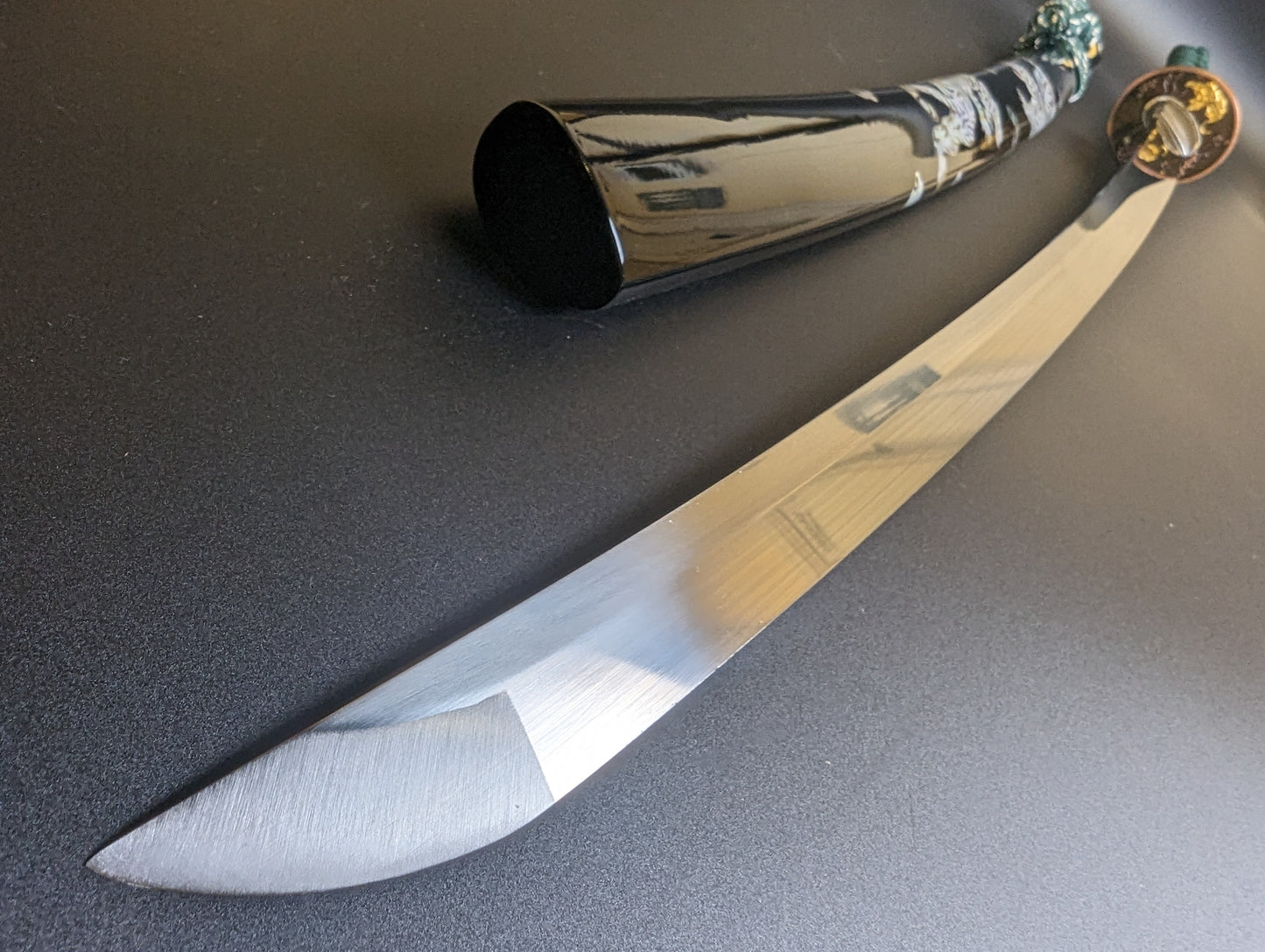 Katana - Sakurado Jade Tiger - 65mn steel