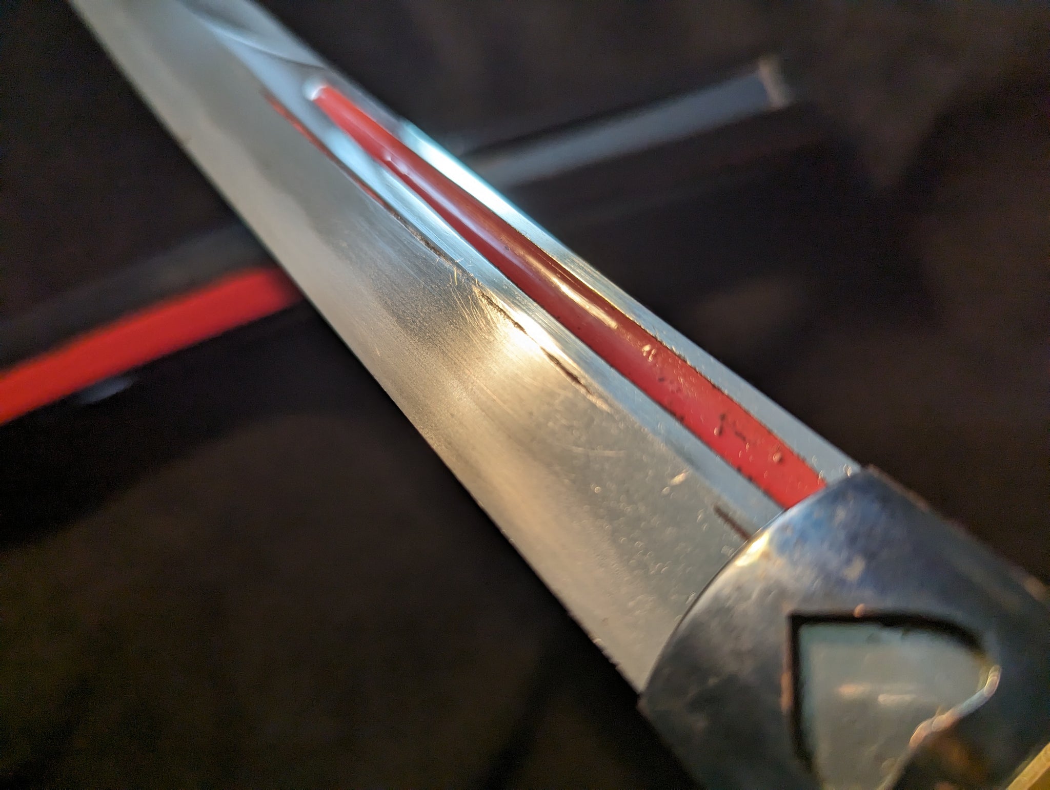 Antique Nihonto -  Naginata Naoshi Wakizashi - Late Edo, NBTHK attributed to Fujiwara Takada