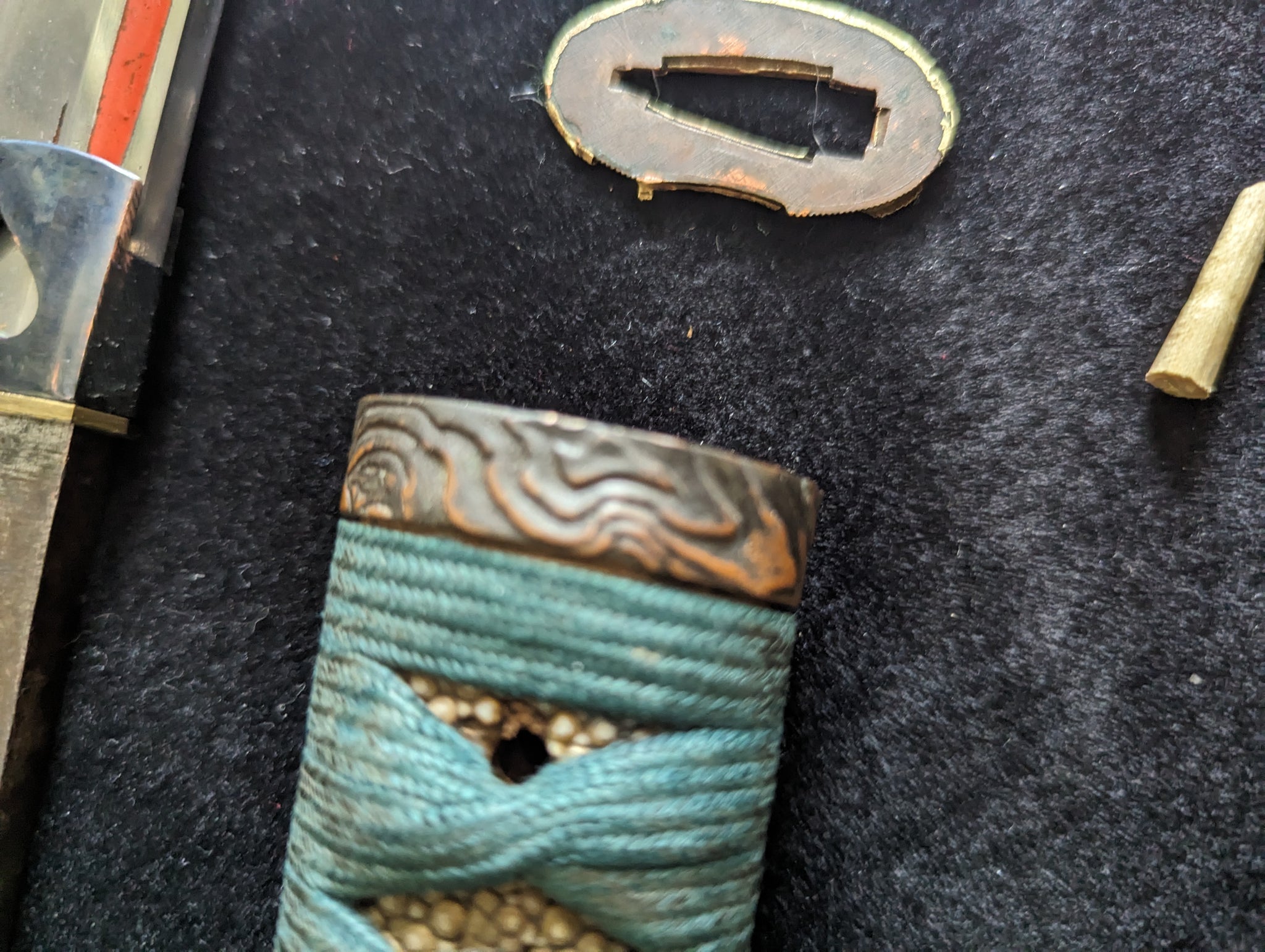 Antique Nihonto -  Naginata Naoshi Wakizashi - Late Edo, NBTHK attributed to Fujiwara Takada