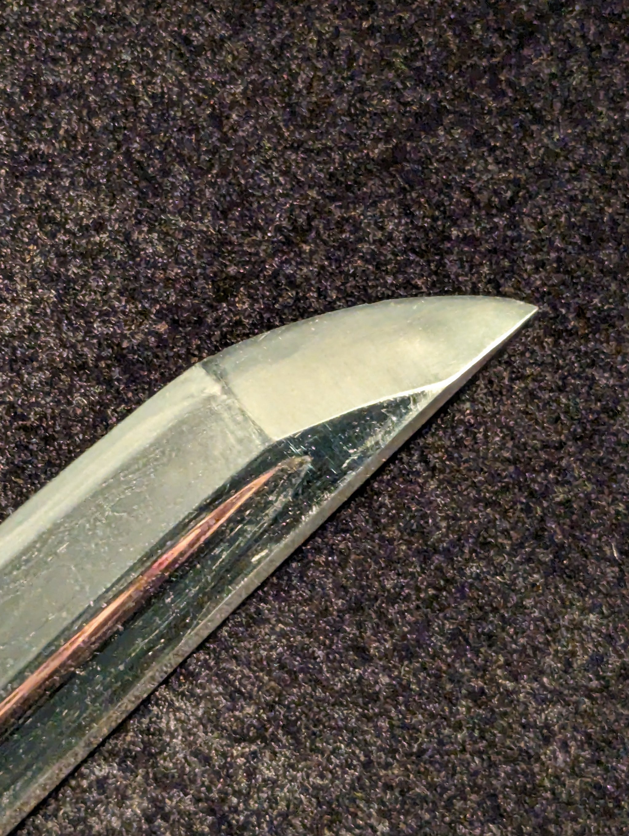 Antique Nihonto - Tachi in Shirasaya with Katana Koshirae, Nanbokucho Period to Oei (650+ years old) - Unsigned, NBTHK Tokubetsu Hozon Attributed to Mihara Masanobu