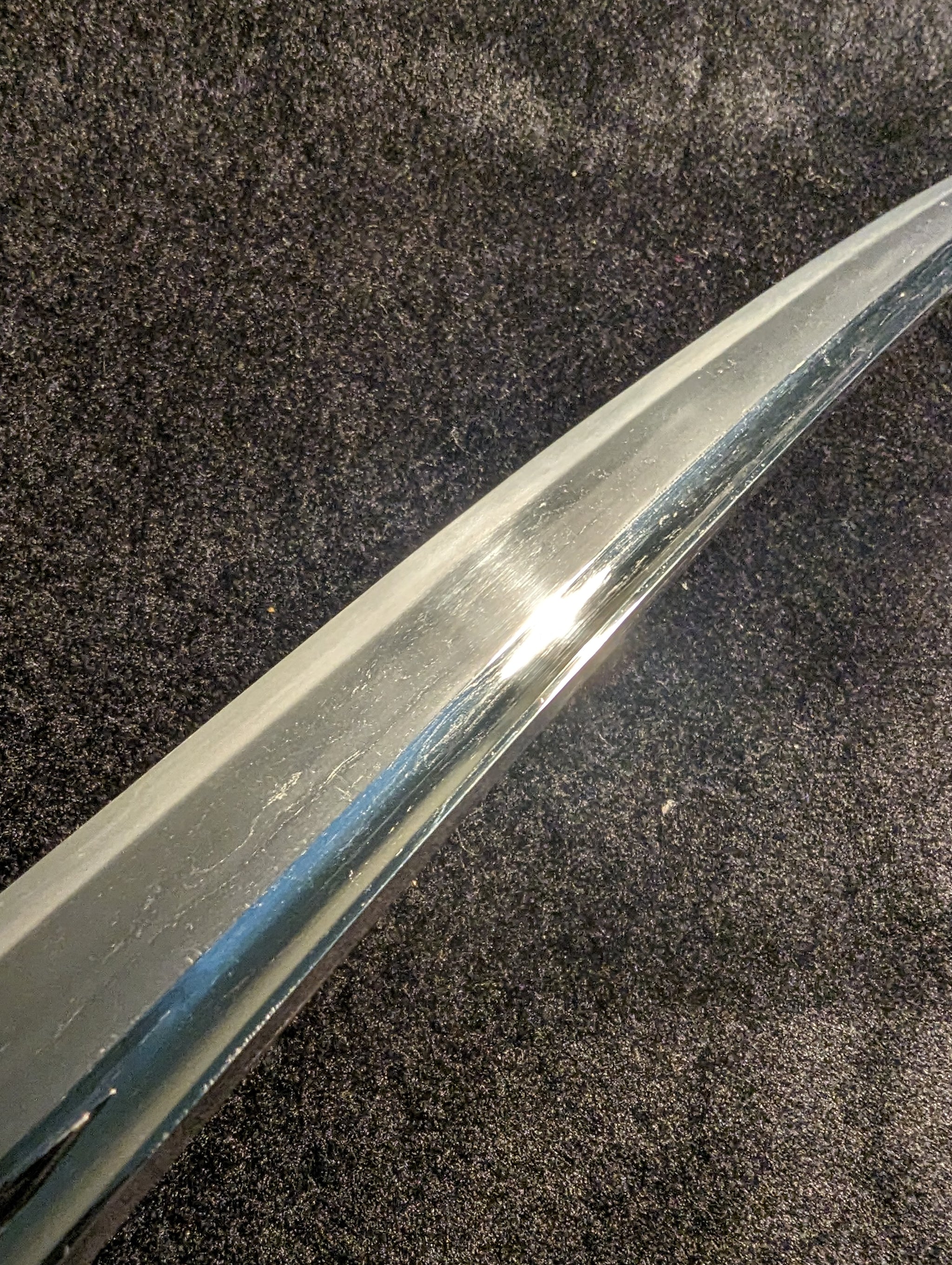 Antique Nihonto - Tachi in Shirasaya with Katana Koshirae, Nanbokucho Period to Oei (650+ years old) - Unsigned, NBTHK Tokubetsu Hozon Attributed to Mihara Masanobu