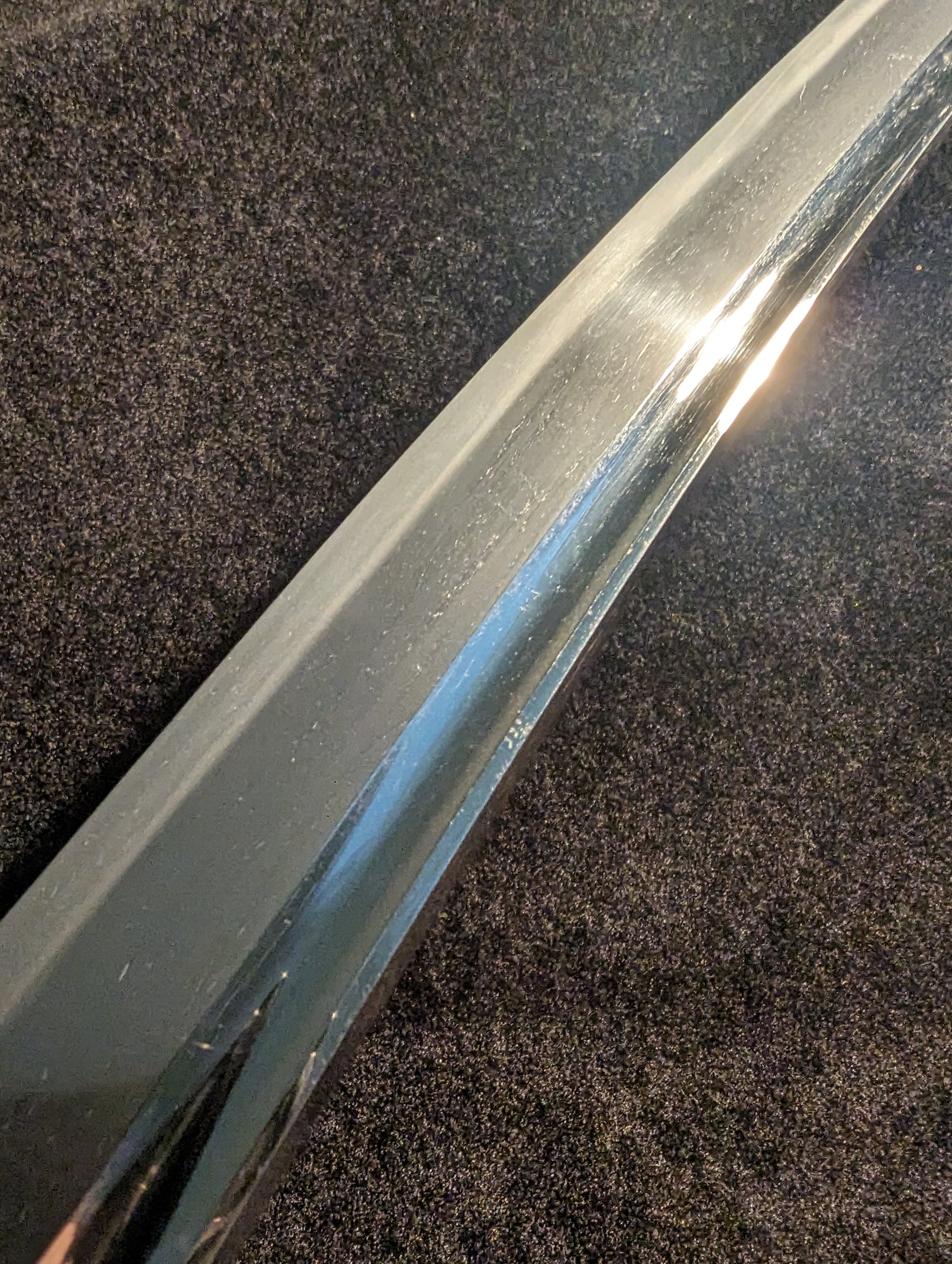Antique Nihonto - Tachi in Shirasaya with Katana Koshirae, Nanbokucho Period to Oei (650+ years old) - Unsigned, NBTHK Tokubetsu Hozon Attributed to Mihara Masanobu