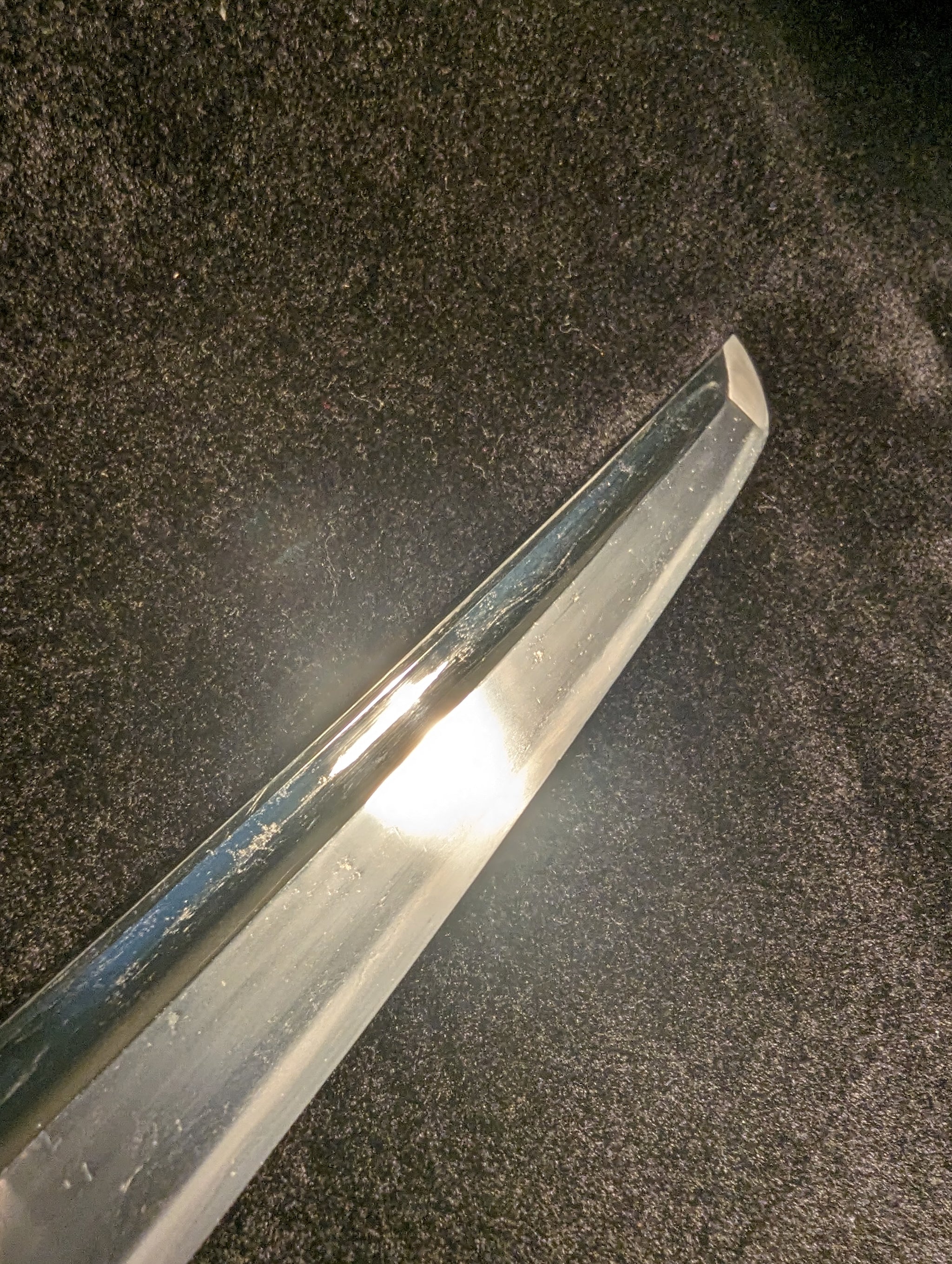 Antique Nihonto - Tachi in Shirasaya with Katana Koshirae, Nanbokucho Period to Oei (650+ years old) - Unsigned, NBTHK Tokubetsu Hozon Attributed to Mihara Masanobu