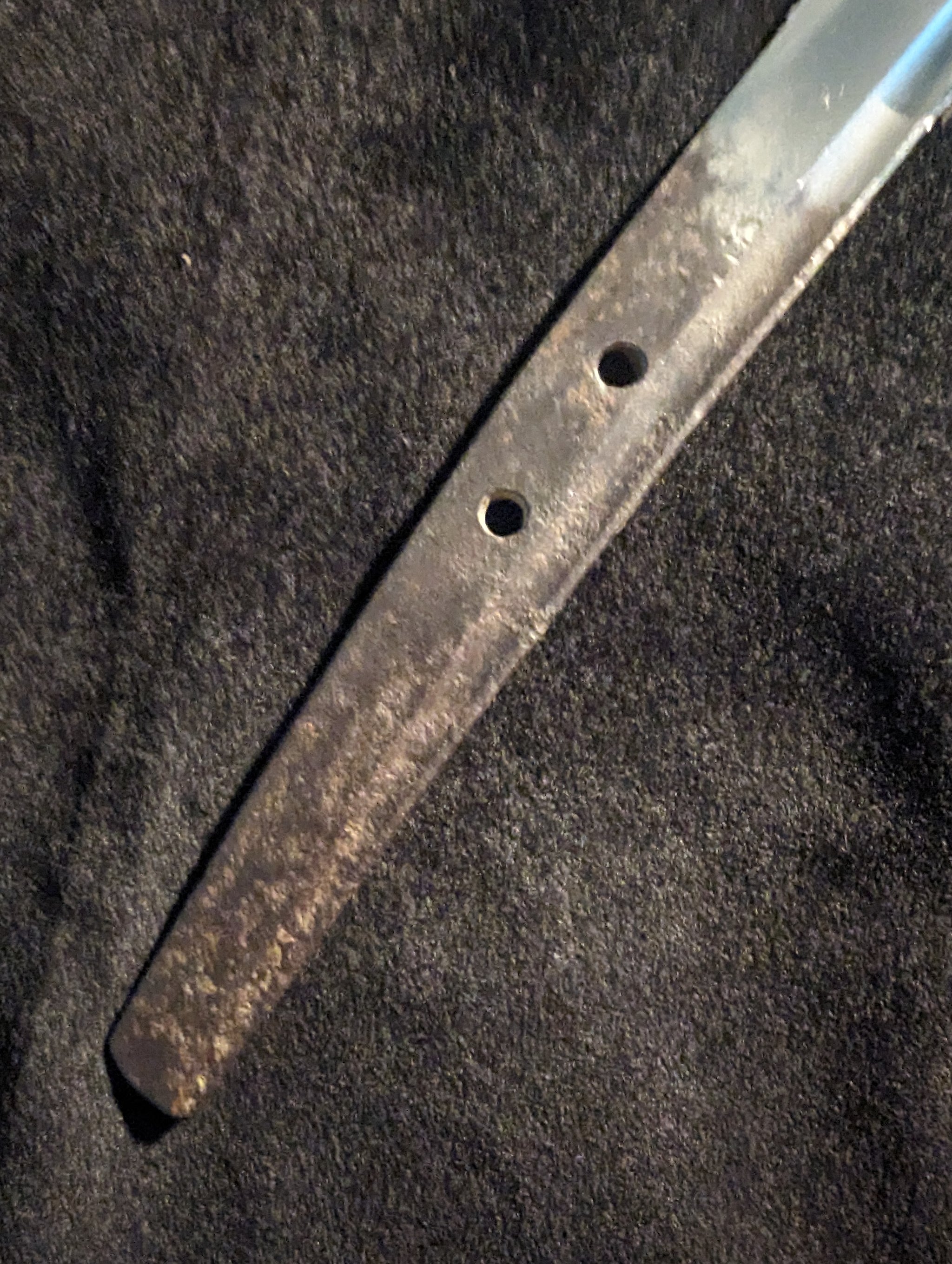 Antique Nihonto - Tachi in Shirasaya with Katana Koshirae, Nanbokucho Period to Oei (650+ years old) - Unsigned, NBTHK Tokubetsu Hozon Attributed to Mihara Masanobu
