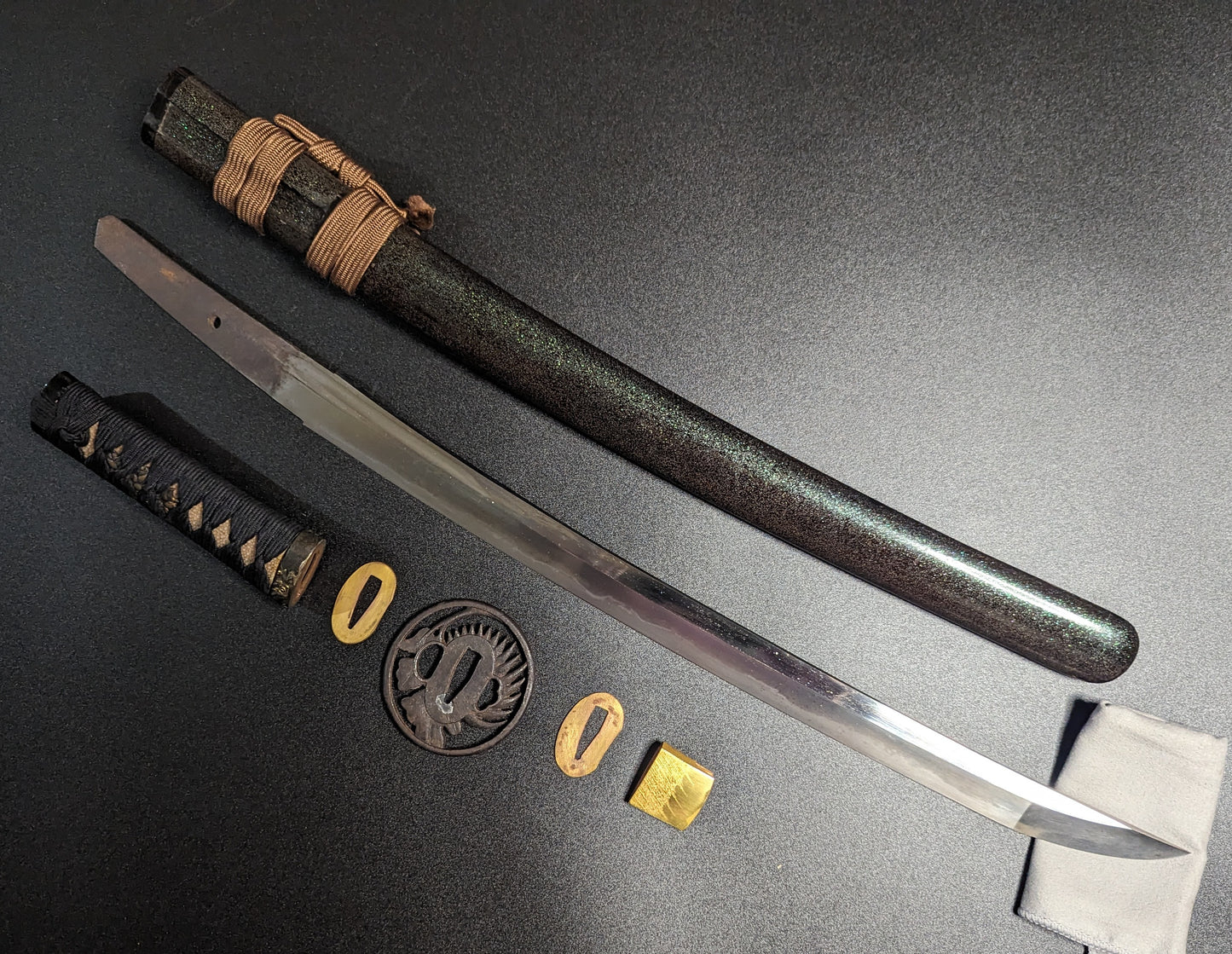 Antique Nihonto - Okissaki Wakizashi - Edo Period