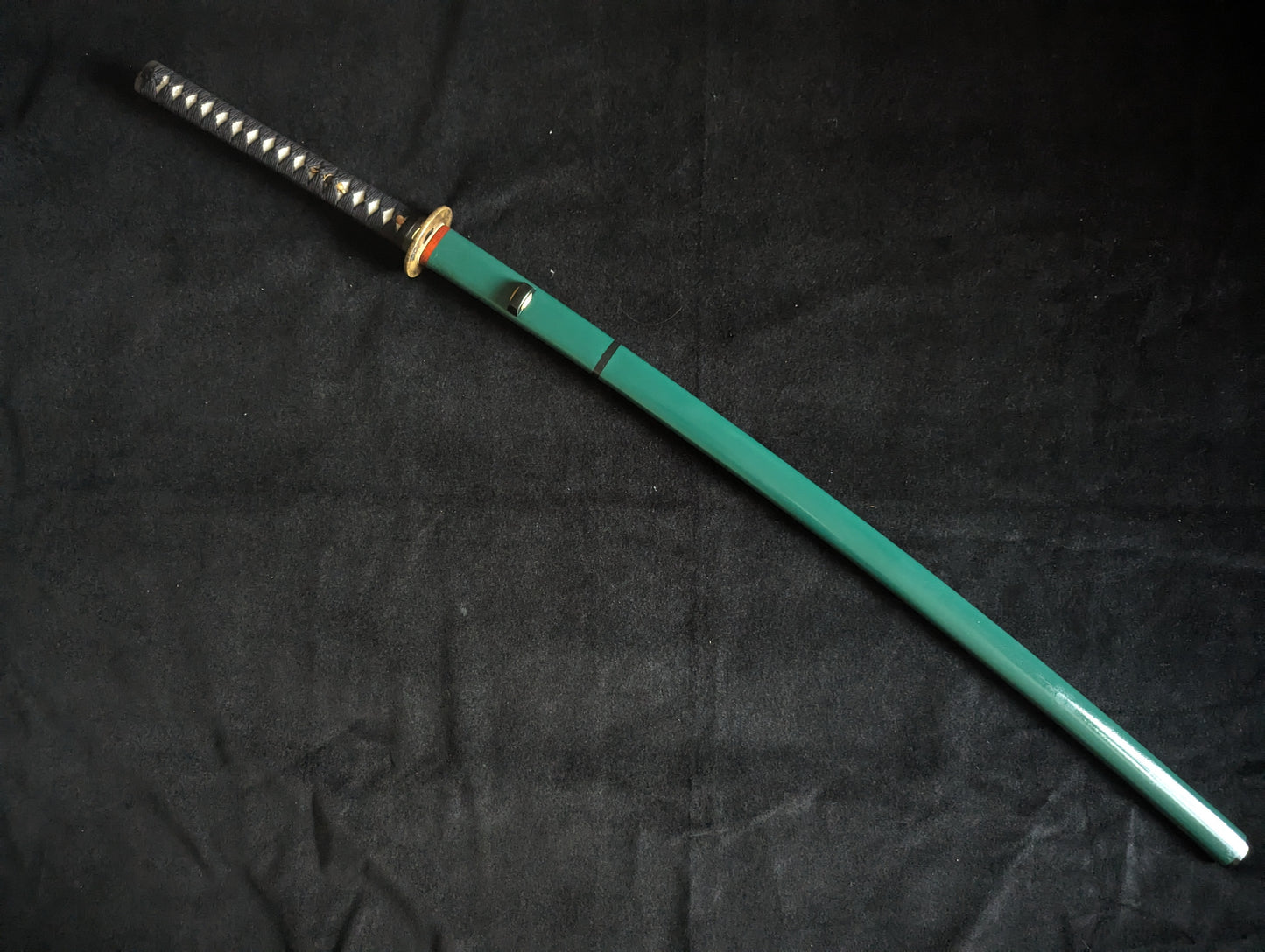 Antique Nihonto -  Very Long Katana in  Koshirae, signed Heianjo Noritsugu - Early Edo (about 350 years old) NBTHK Tokubetsu Hozon