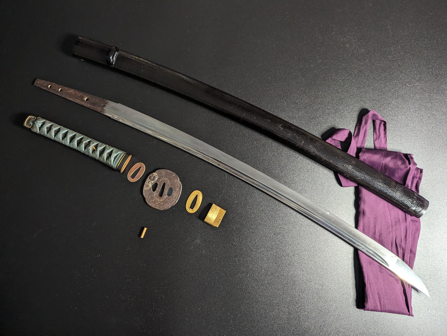 Antique Nihonto - Daishou Katana and Wakizashi, late Muromachi (425+ years old) - Unsigned, three NBTHK Certifications