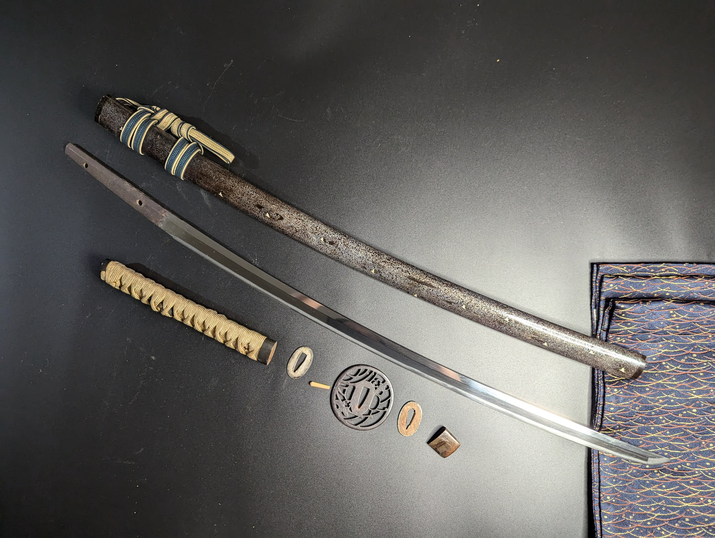 Antique Nihonto - Daishou Katana (Early Edo, unsigned) and Wakizashi (Late Muromachi, signed Bishu Osafune Sukesada, not verified)