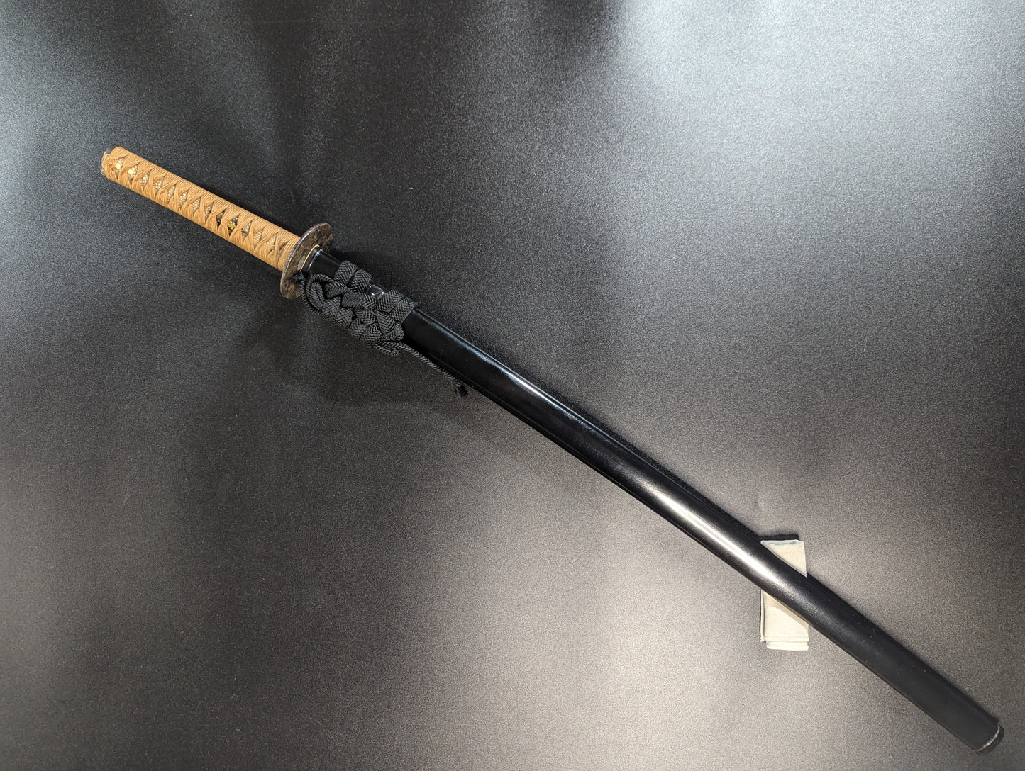 Antique Nihonto -  Long Katana with horimono in  Koshirae, late Muromachi (450+ years old) - NBTHK Hozon Attributed to Sue Seki