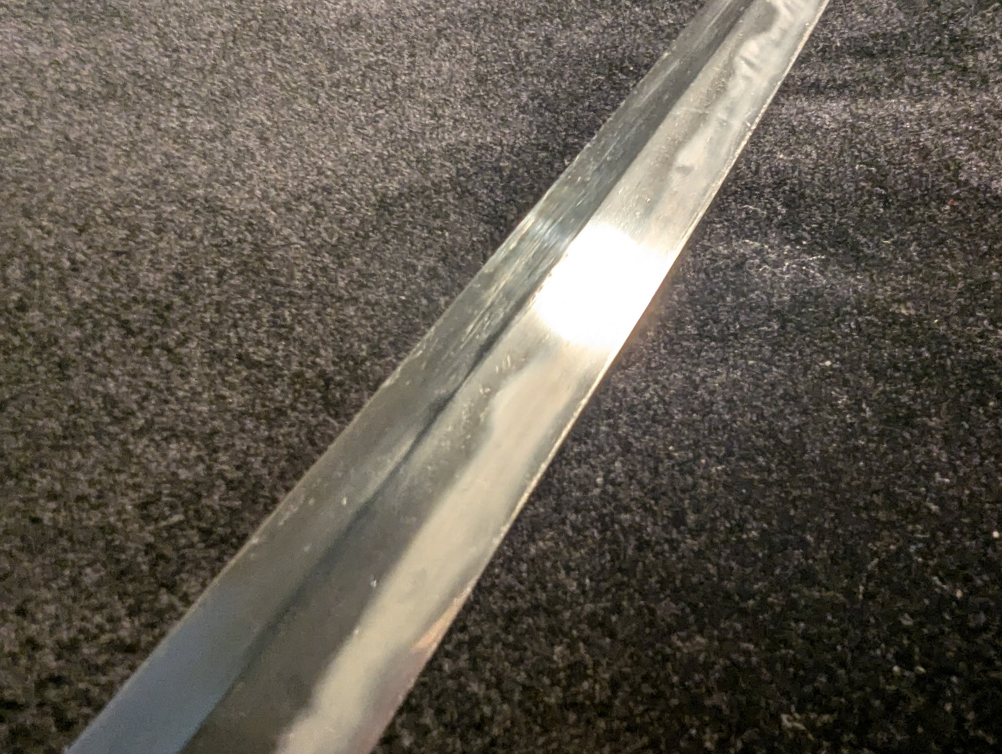 Antique Nihonto -  Long Katana with horimono in  Koshirae, late Muromachi (450+ years old) - NBTHK Hozon Attributed to Sue Seki