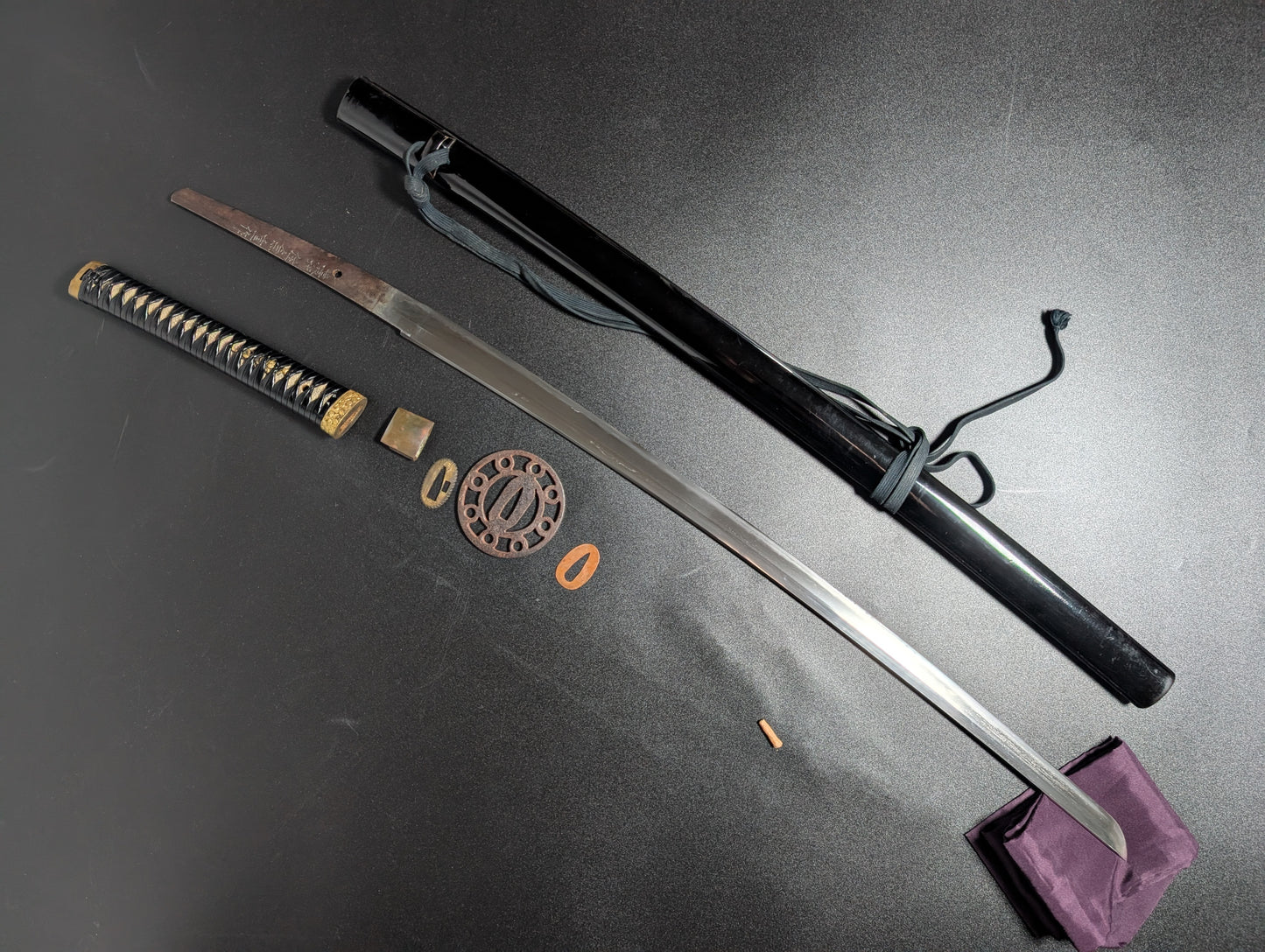 Nihonto - Katana - signed Kaneshige (gimei)