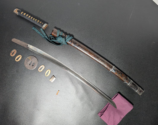 Antique Nihonto -  Wakizashi in Handachi Koshirae