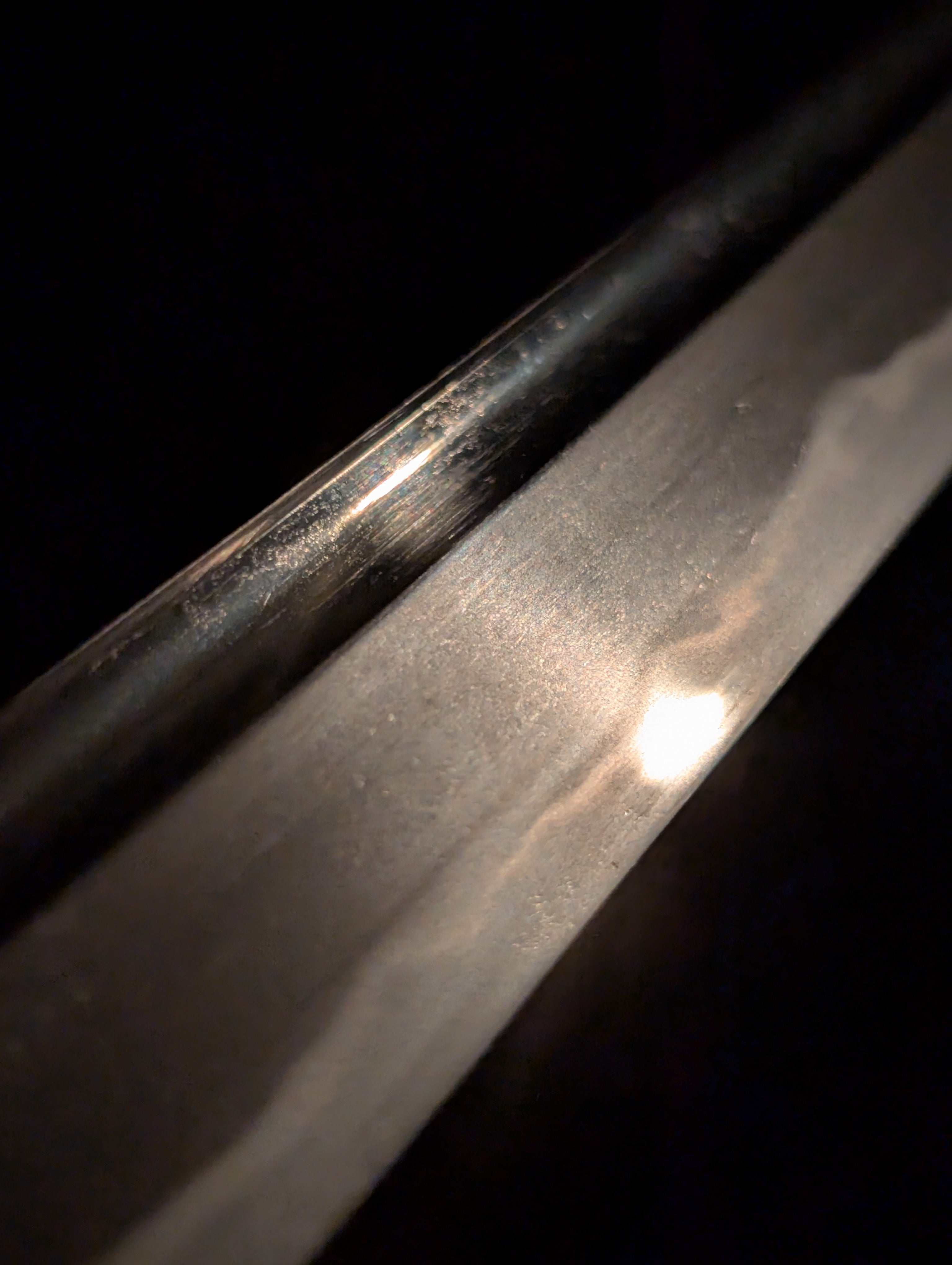 Antique Nihonto - Wakizashi in Shirasaya, Mumei - Late Muromachi (4-500 years old), NBTHK attributed to Kaneharu
