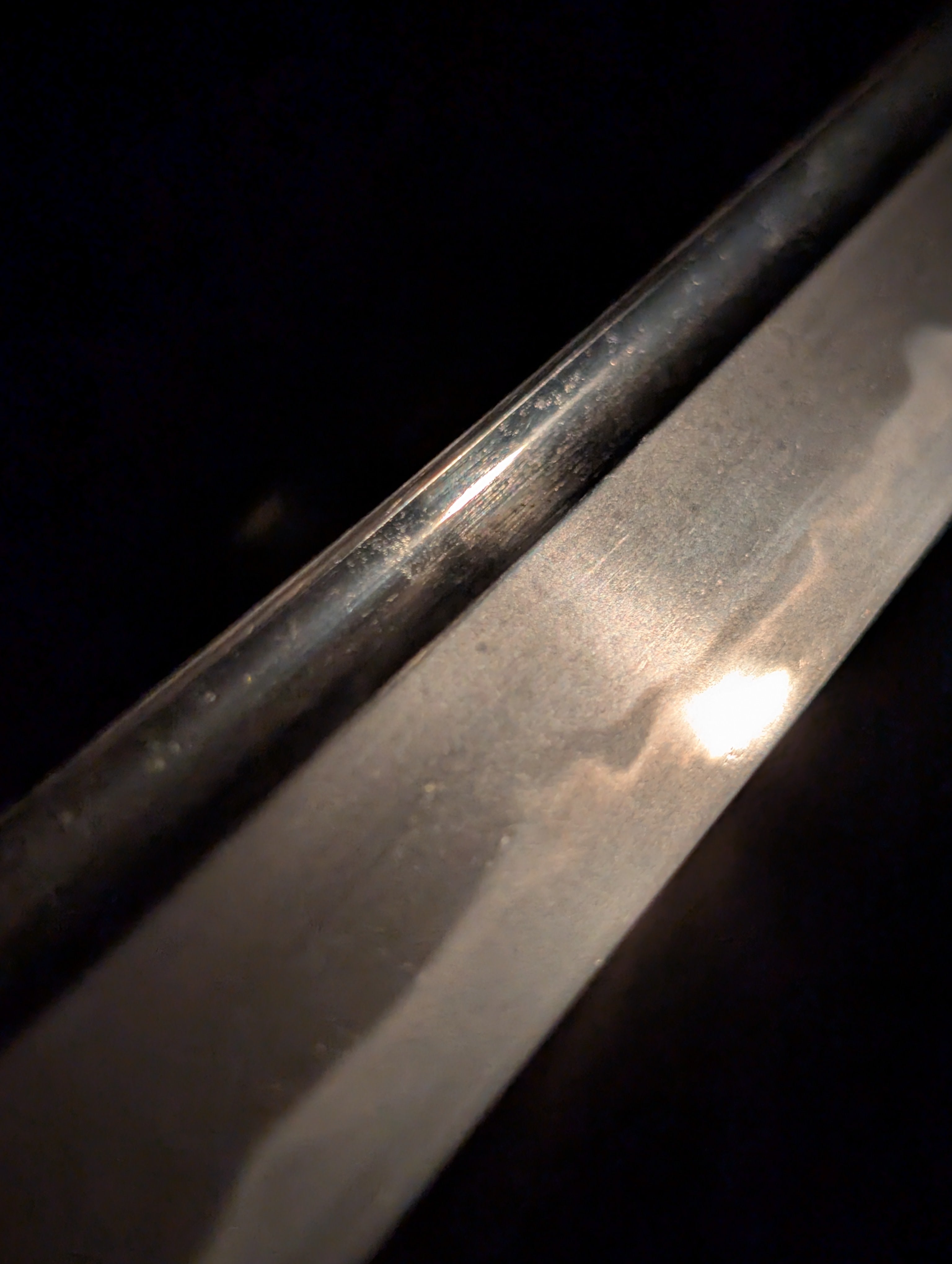 Antique Nihonto - Wakizashi in Shirasaya, Mumei - Late Muromachi (4-500 years old), NBTHK attributed to Kaneharu