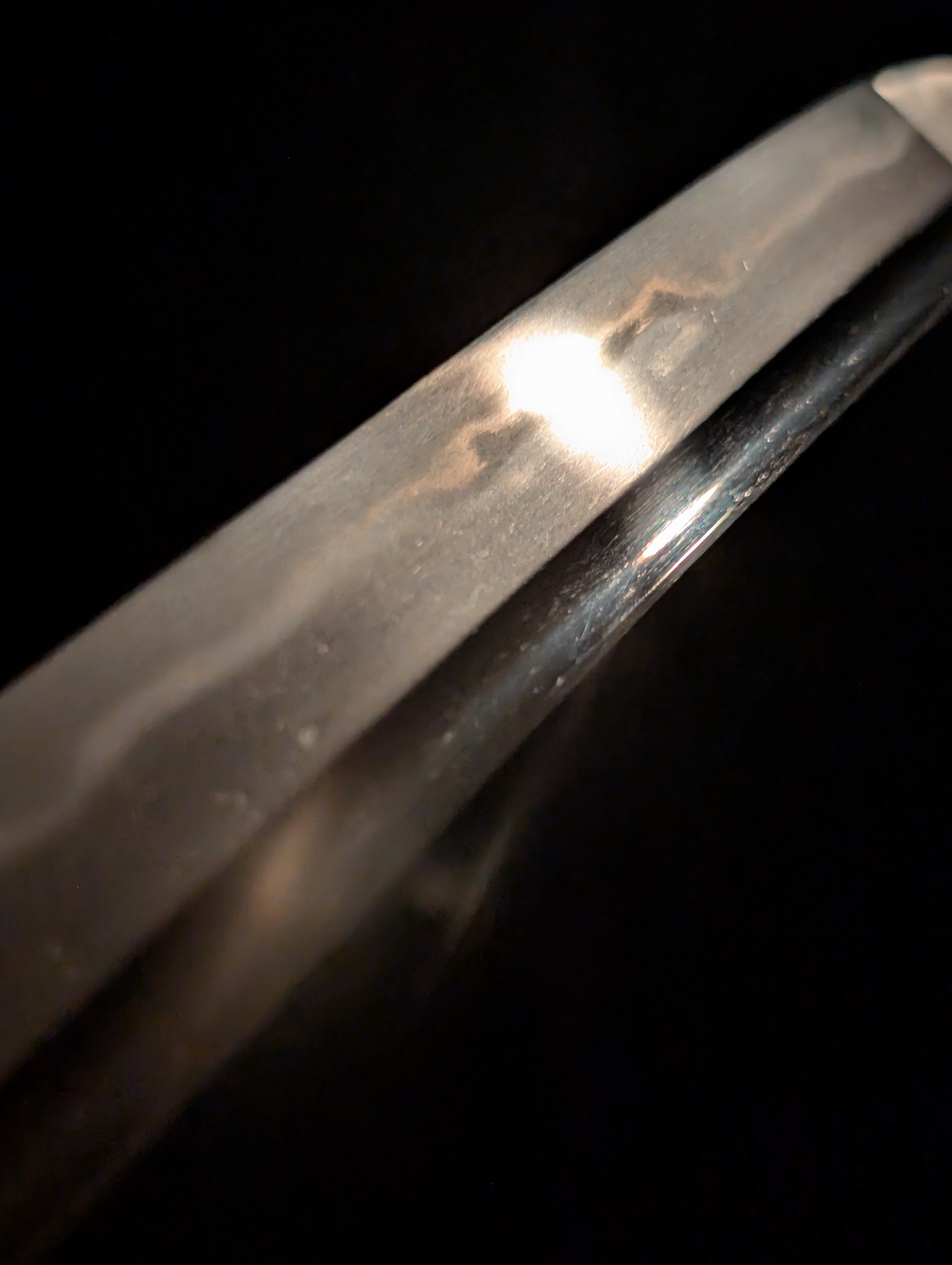 Antique Nihonto - Wakizashi in Shirasaya, Mumei - Late Muromachi (4-500 years old), NBTHK attributed to Kaneharu