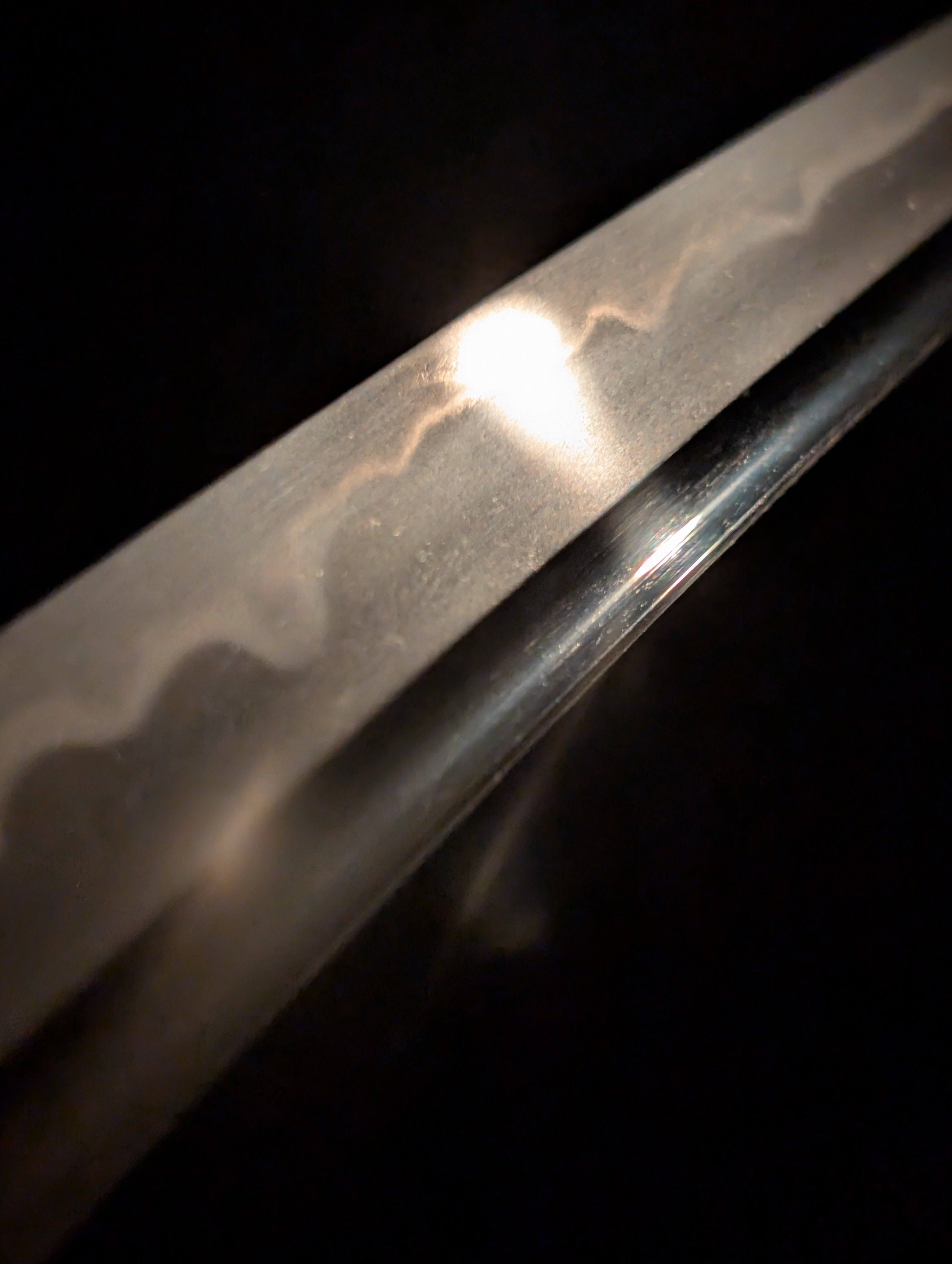 Antique Nihonto - Wakizashi in Shirasaya, Mumei - Late Muromachi (4-500 years old), NBTHK attributed to Kaneharu