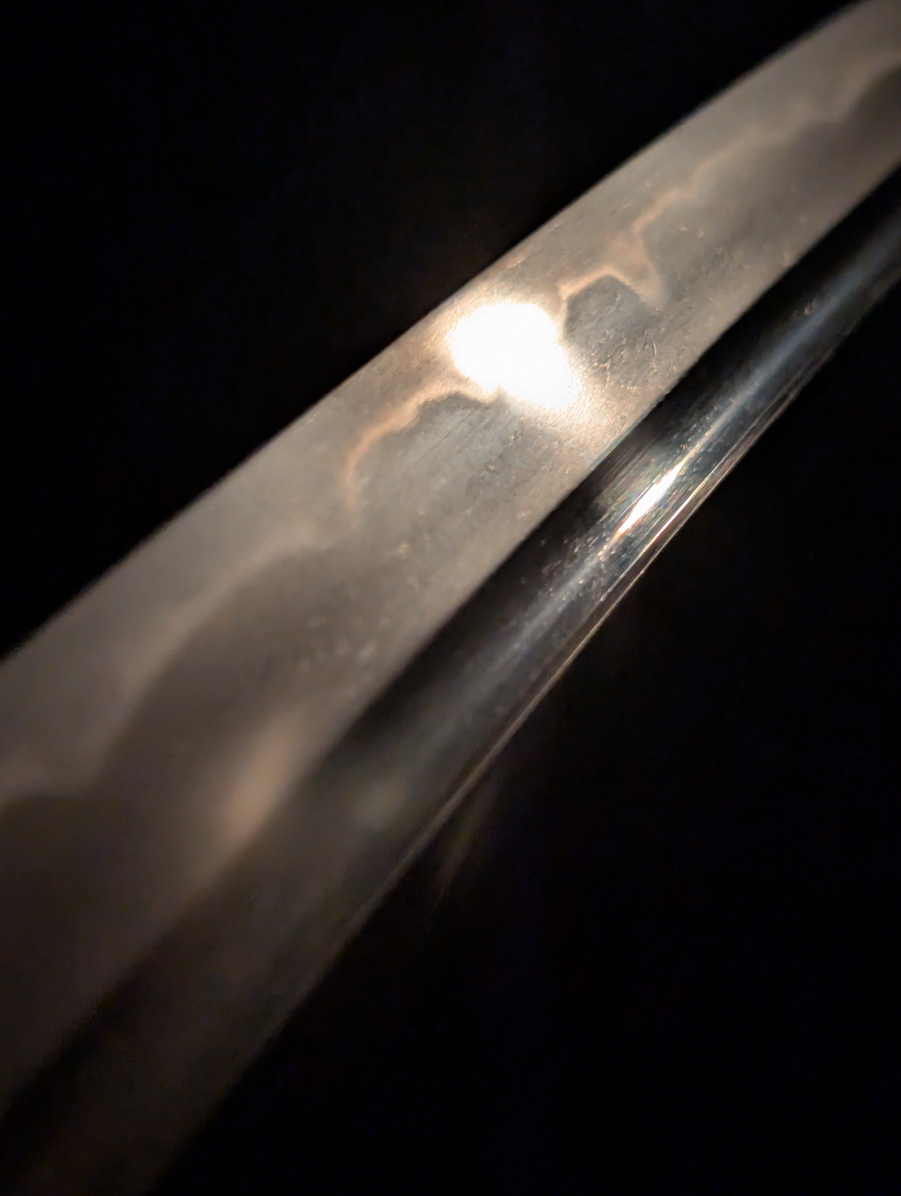 Antique Nihonto - Wakizashi in Shirasaya, Mumei - Late Muromachi (4-500 years old), NBTHK attributed to Kaneharu