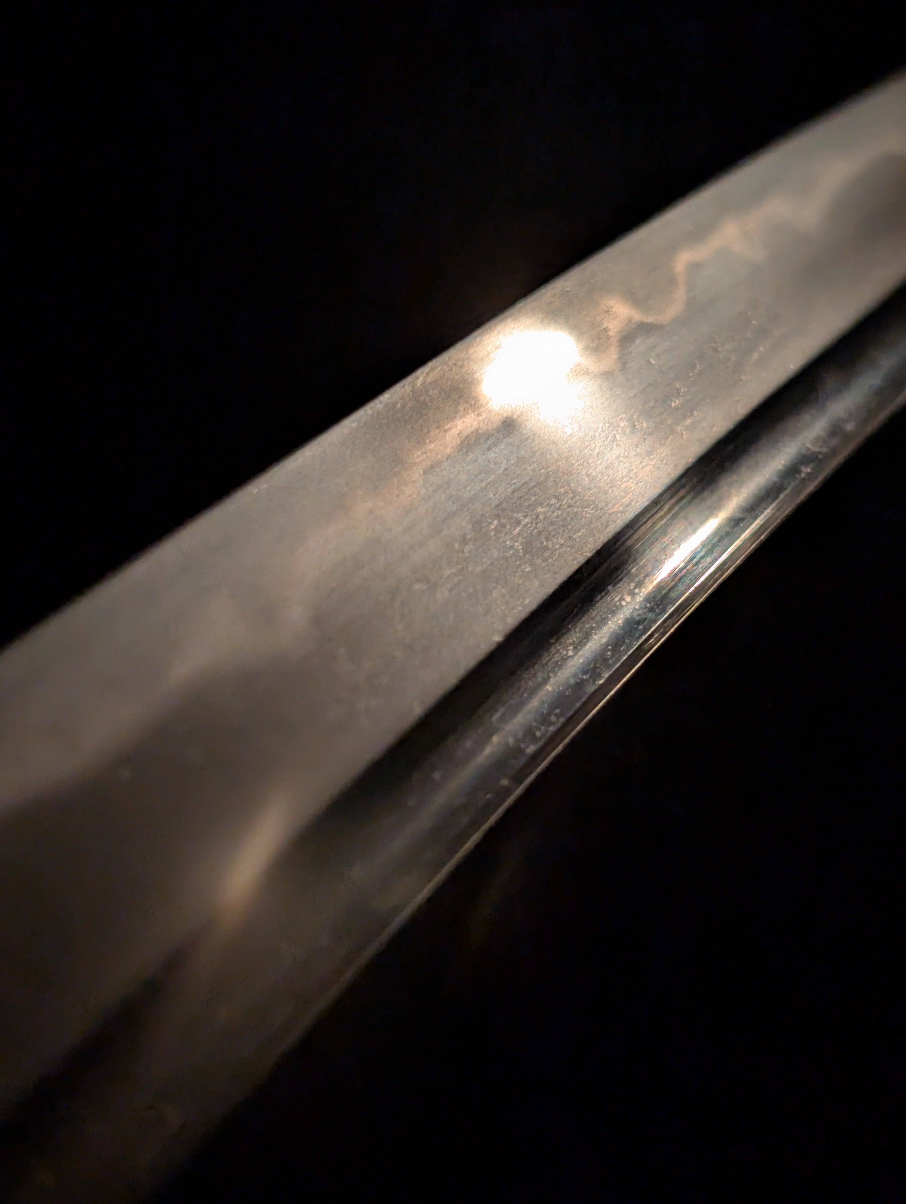 Antique Nihonto - Wakizashi in Shirasaya, Mumei - Late Muromachi (4-500 years old), NBTHK attributed to Kaneharu