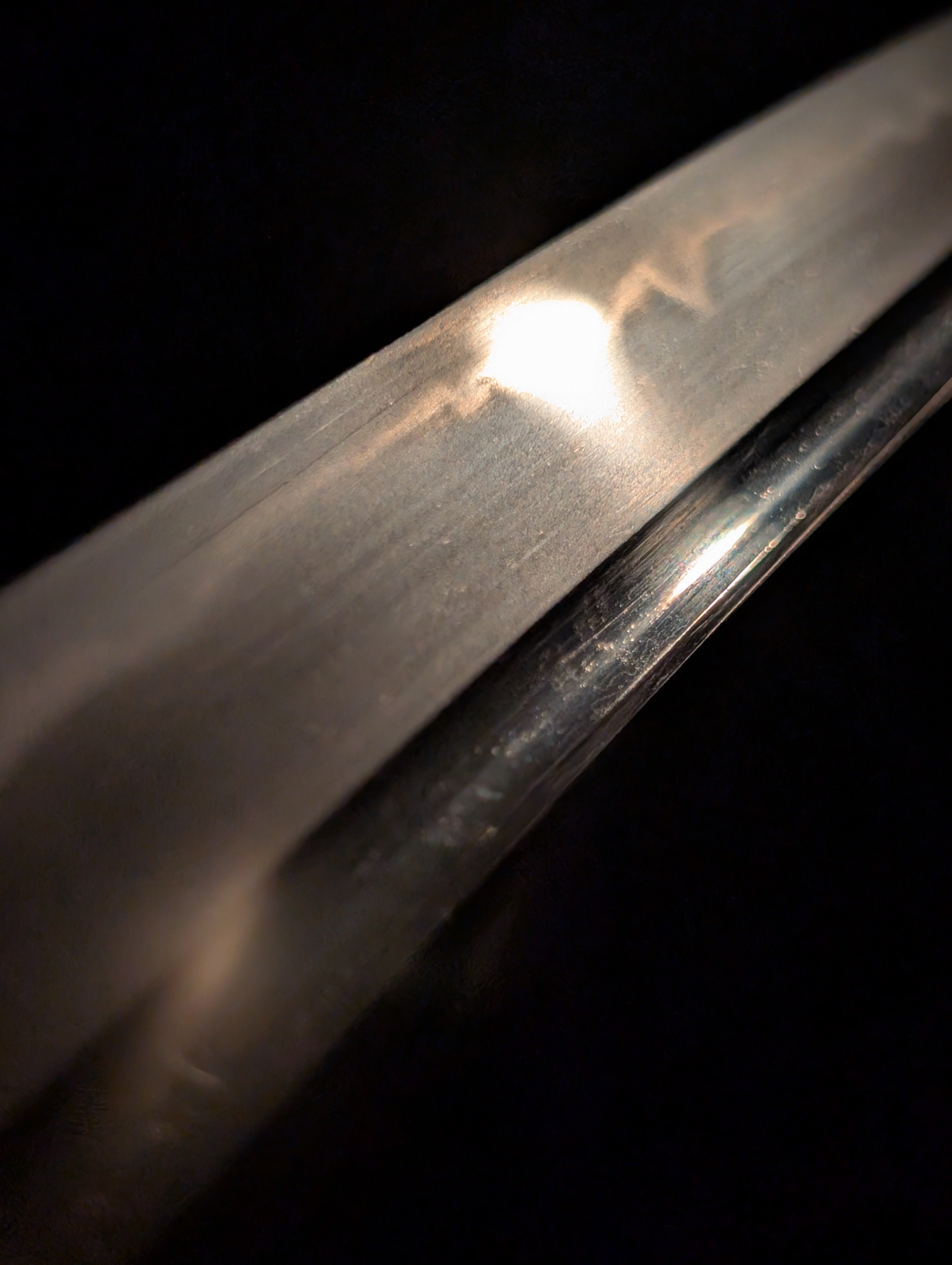 Antique Nihonto - Wakizashi in Shirasaya, Mumei - Late Muromachi (4-500 years old), NBTHK attributed to Kaneharu
