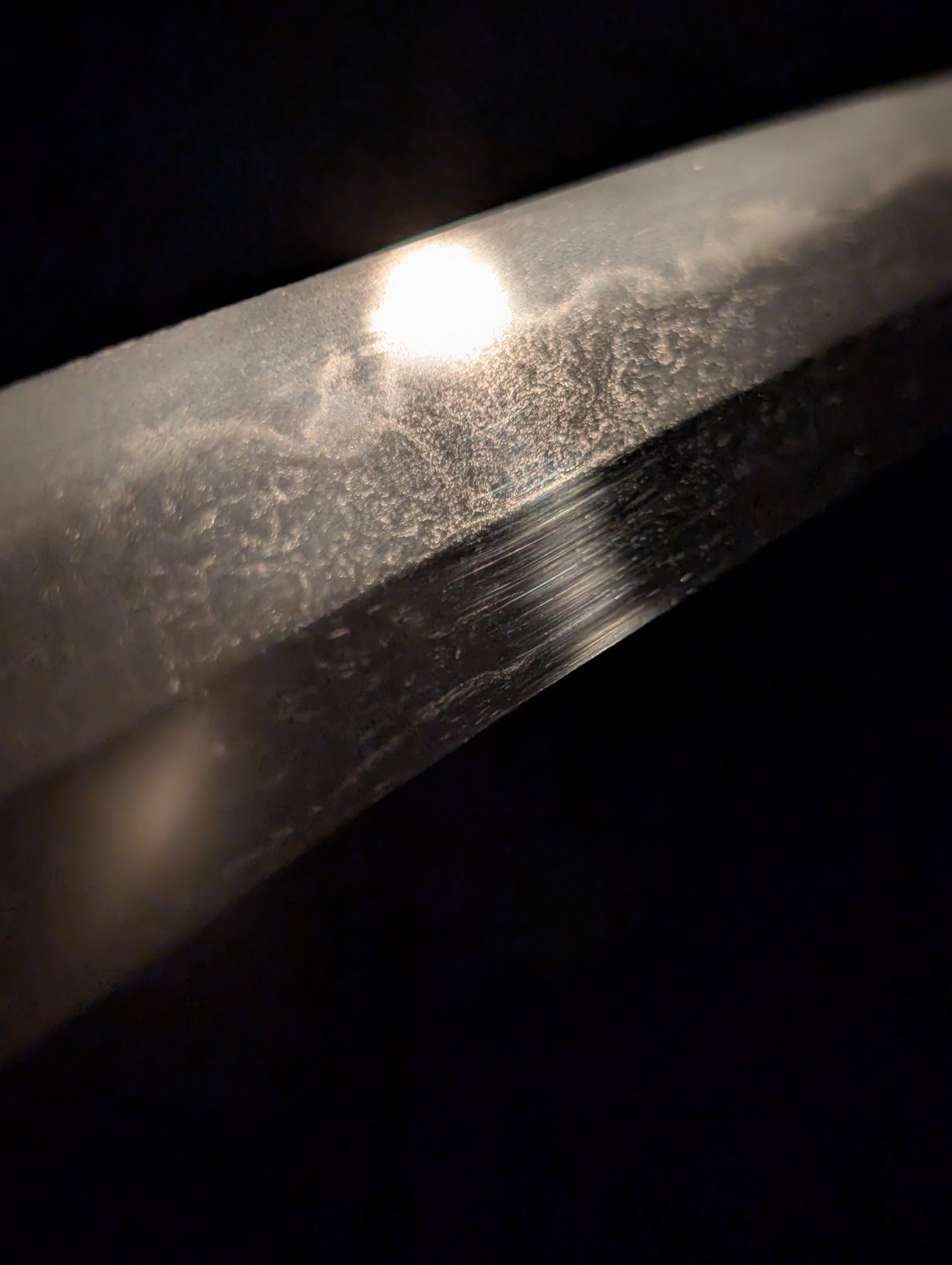 Antique Nihonto - Wakizashi in Shirasaya, Mumei - Late Muromachi (4-500 years old), NBTHK attributed to Sukesada