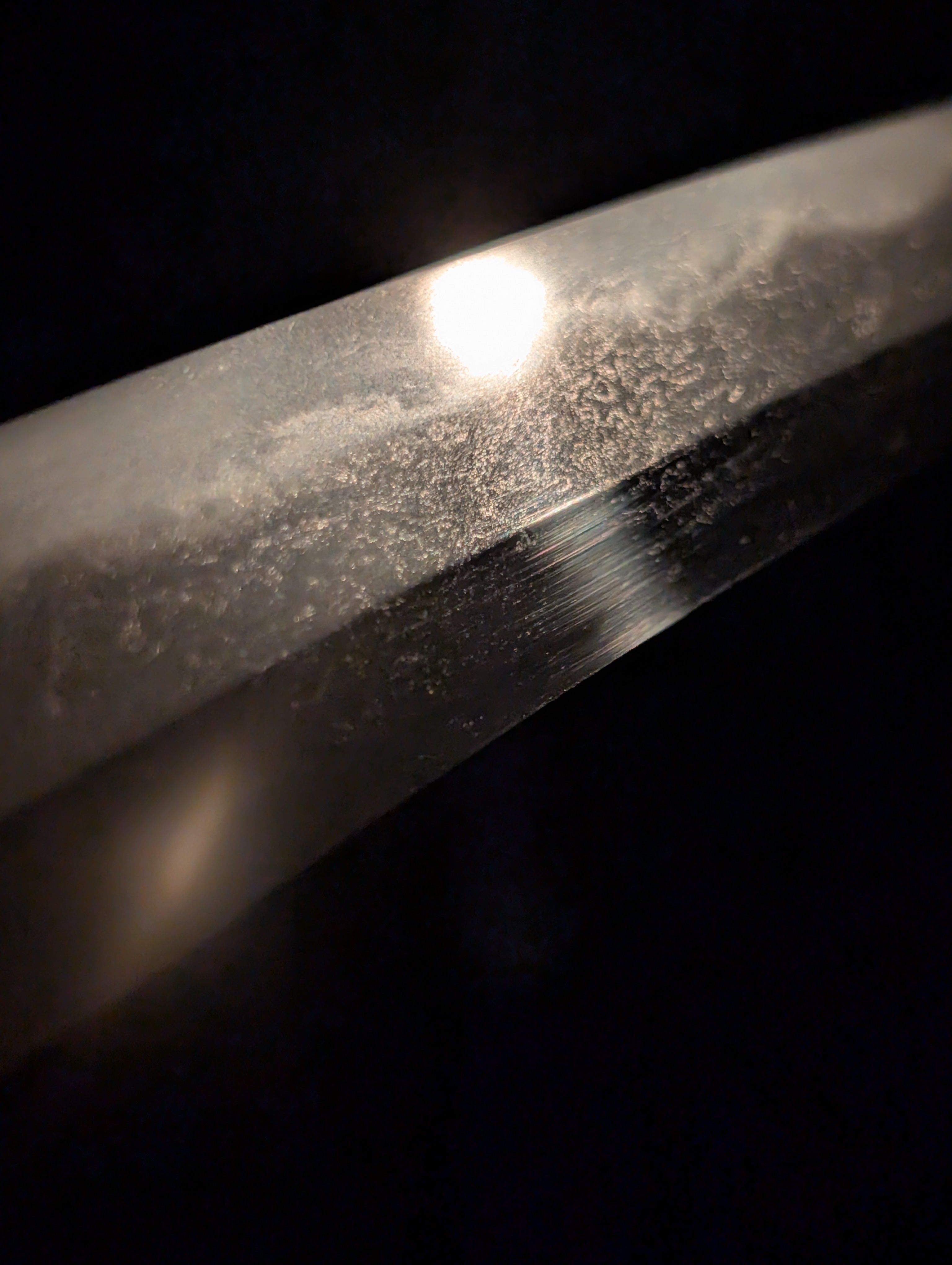 Antique Nihonto - Wakizashi in Shirasaya, Mumei - Late Muromachi (4-500 years old), NBTHK attributed to Sukesada
