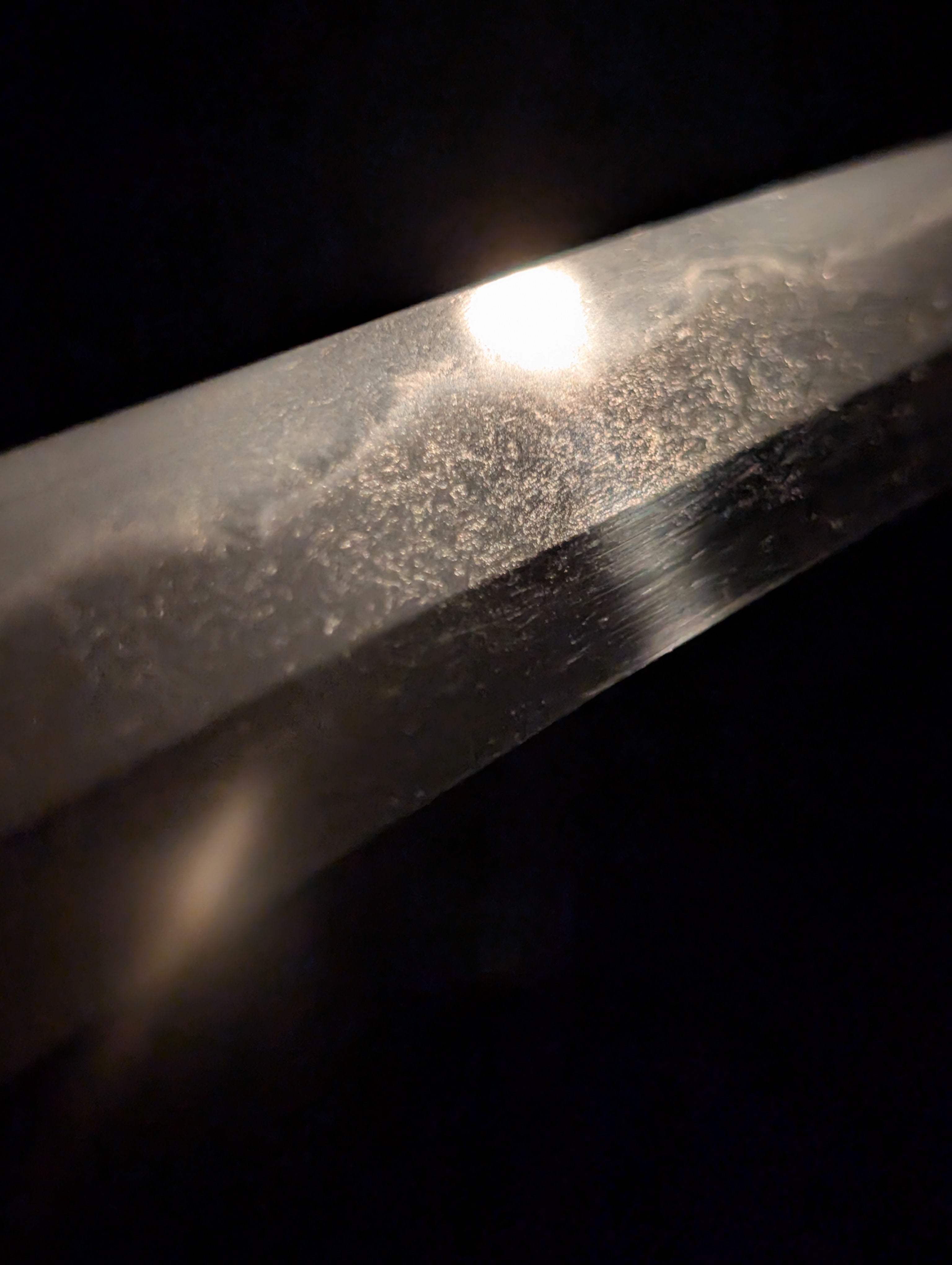 Antique Nihonto - Wakizashi in Shirasaya, Mumei - Late Muromachi (4-500 years old), NBTHK attributed to Sukesada
