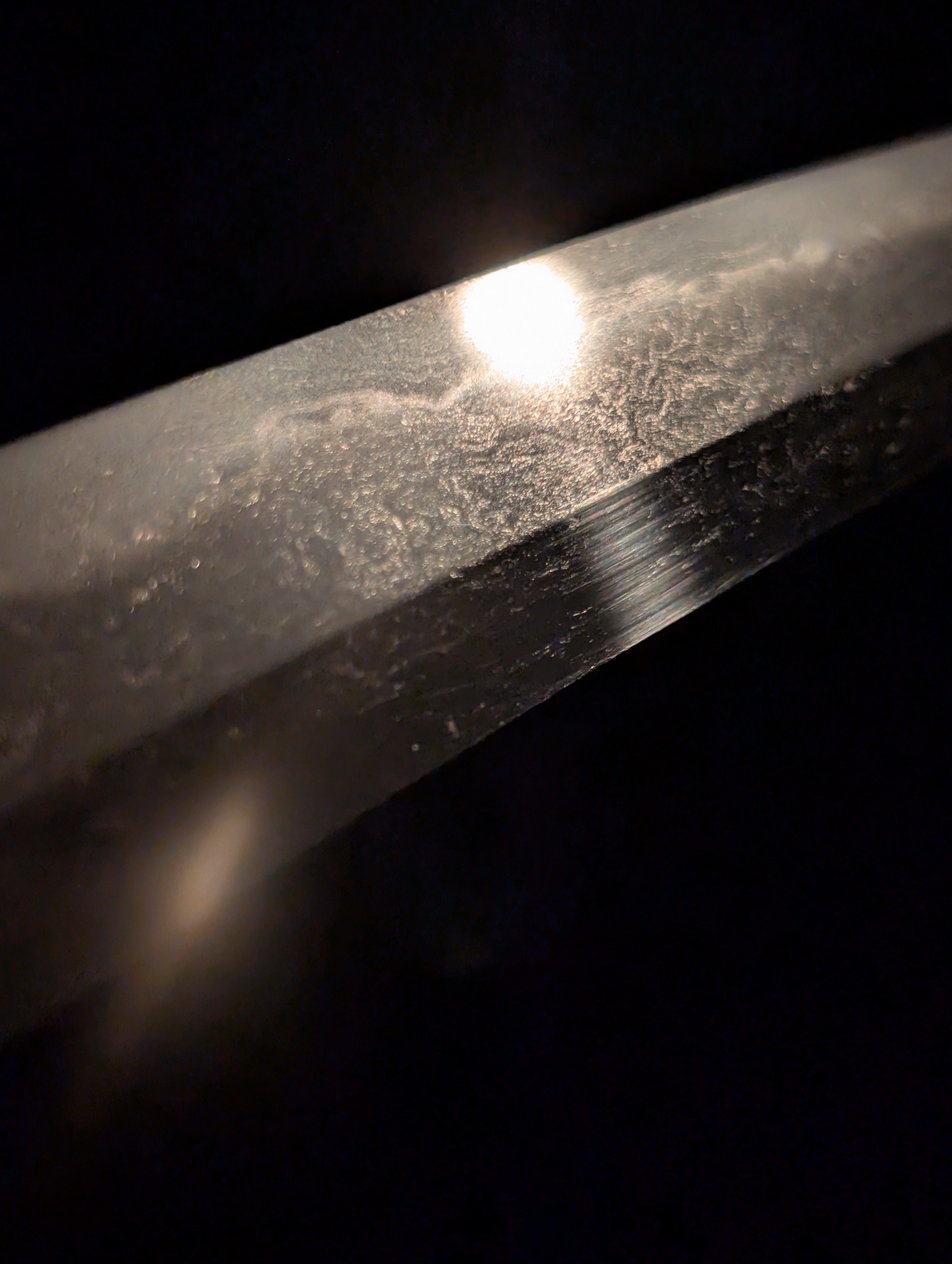 Antique Nihonto - Wakizashi in Shirasaya, Mumei - Late Muromachi (4-500 years old), NBTHK attributed to Sukesada