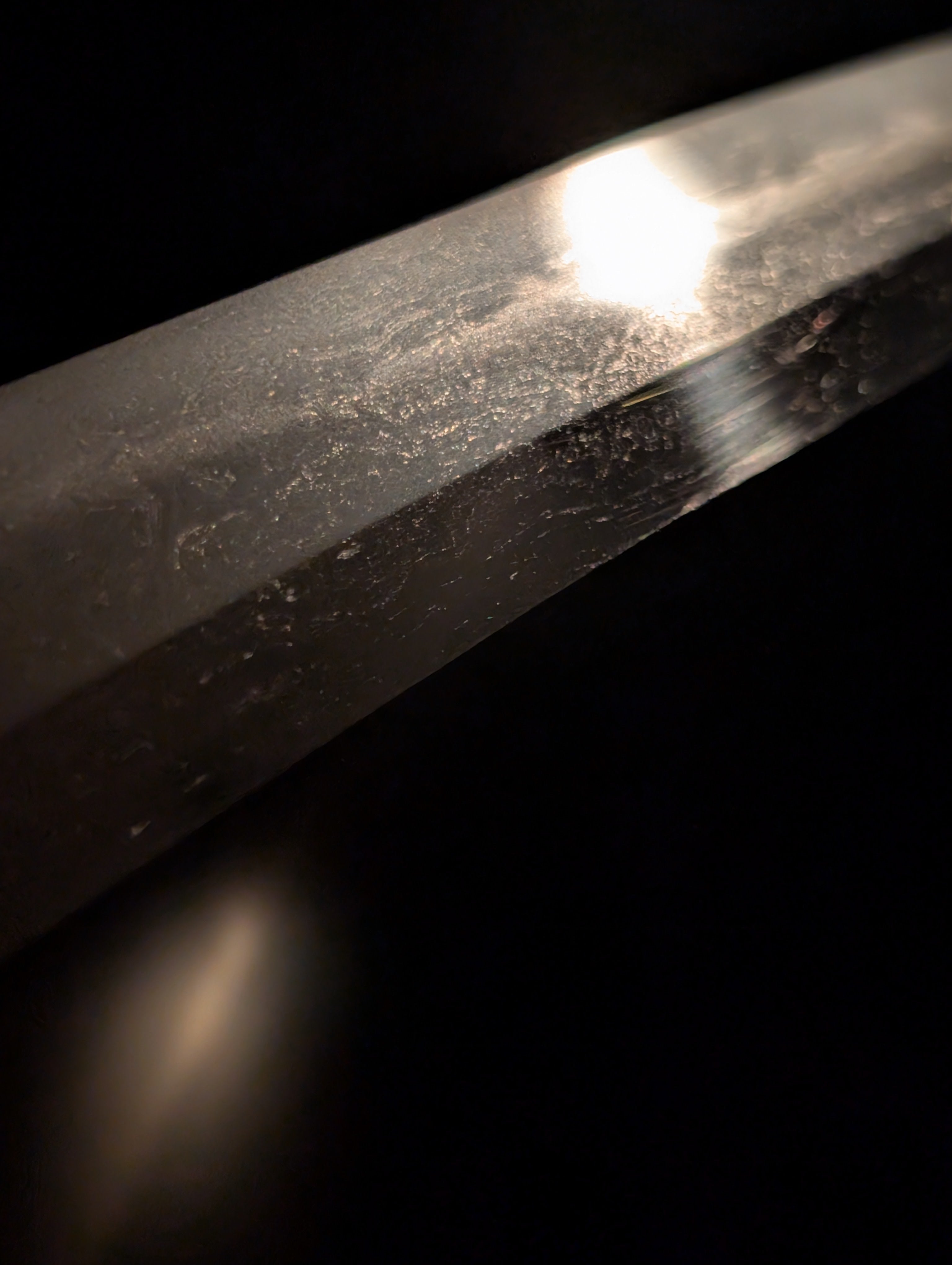 Antique Nihonto - Wakizashi in Shirasaya, Mumei - Late Muromachi (4-500 years old), NBTHK attributed to Sukesada