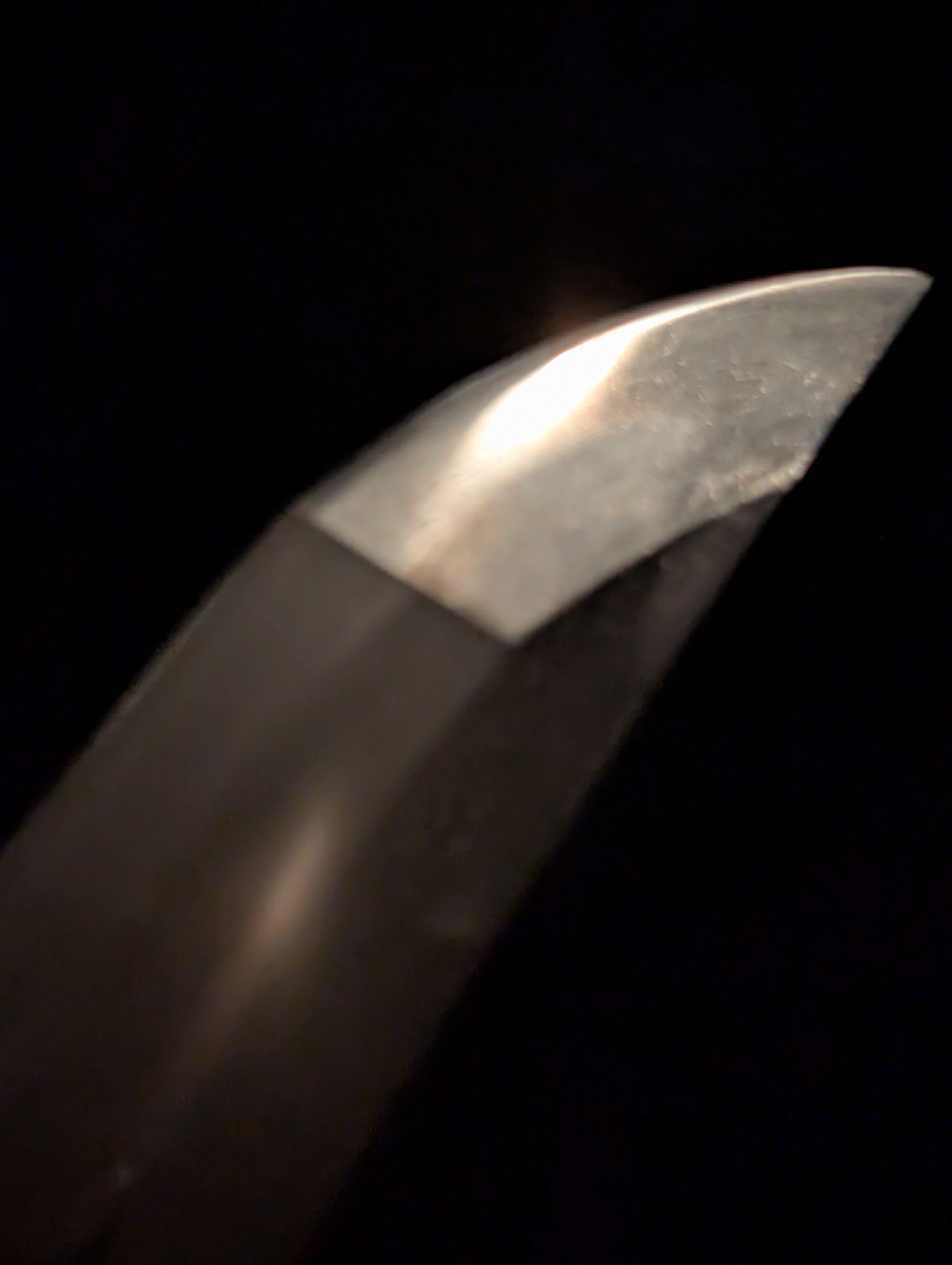 Antique Nihonto - Wakizashi in Shirasaya, Mumei - Late Muromachi (4-500 years old), NBTHK attributed to Sukesada