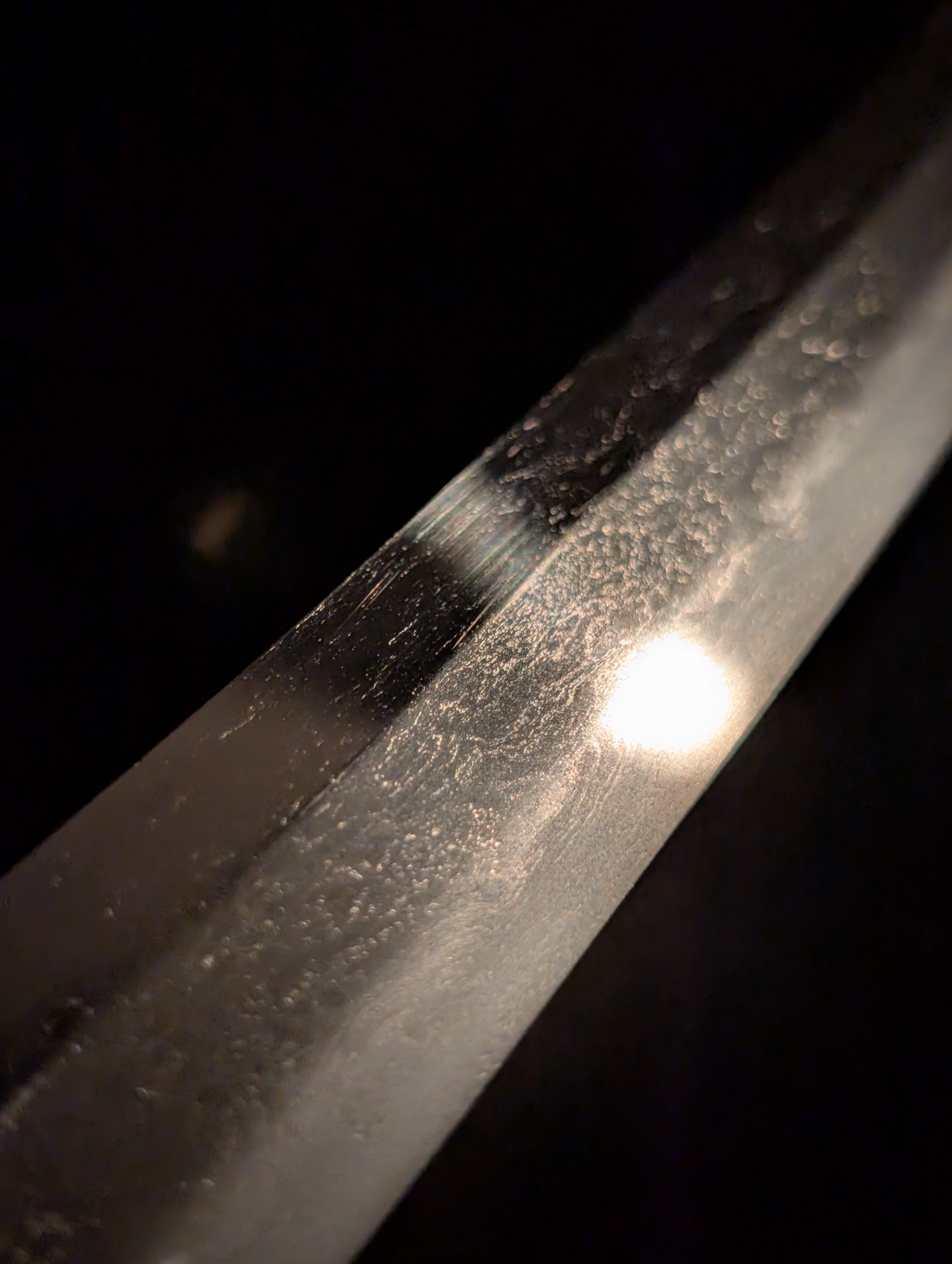 Antique Nihonto - Wakizashi in Shirasaya, Mumei - Late Muromachi (4-500 years old), NBTHK attributed to Sukesada