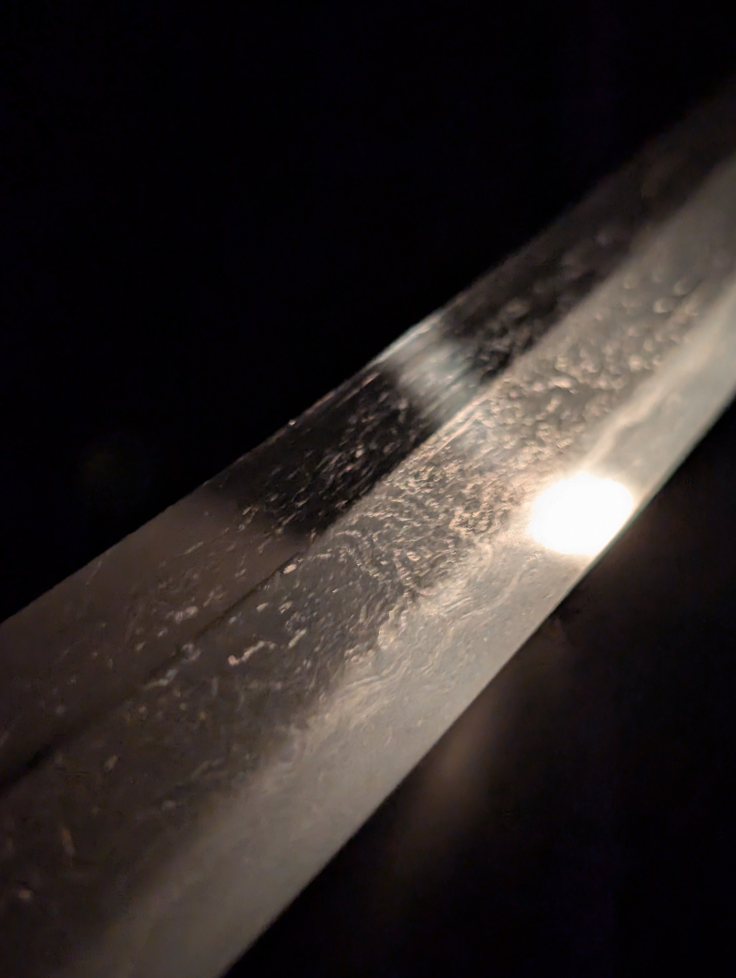 Antique Nihonto - Wakizashi in Shirasaya, Mumei - Late Muromachi (4-500 years old), NBTHK attributed to Sukesada