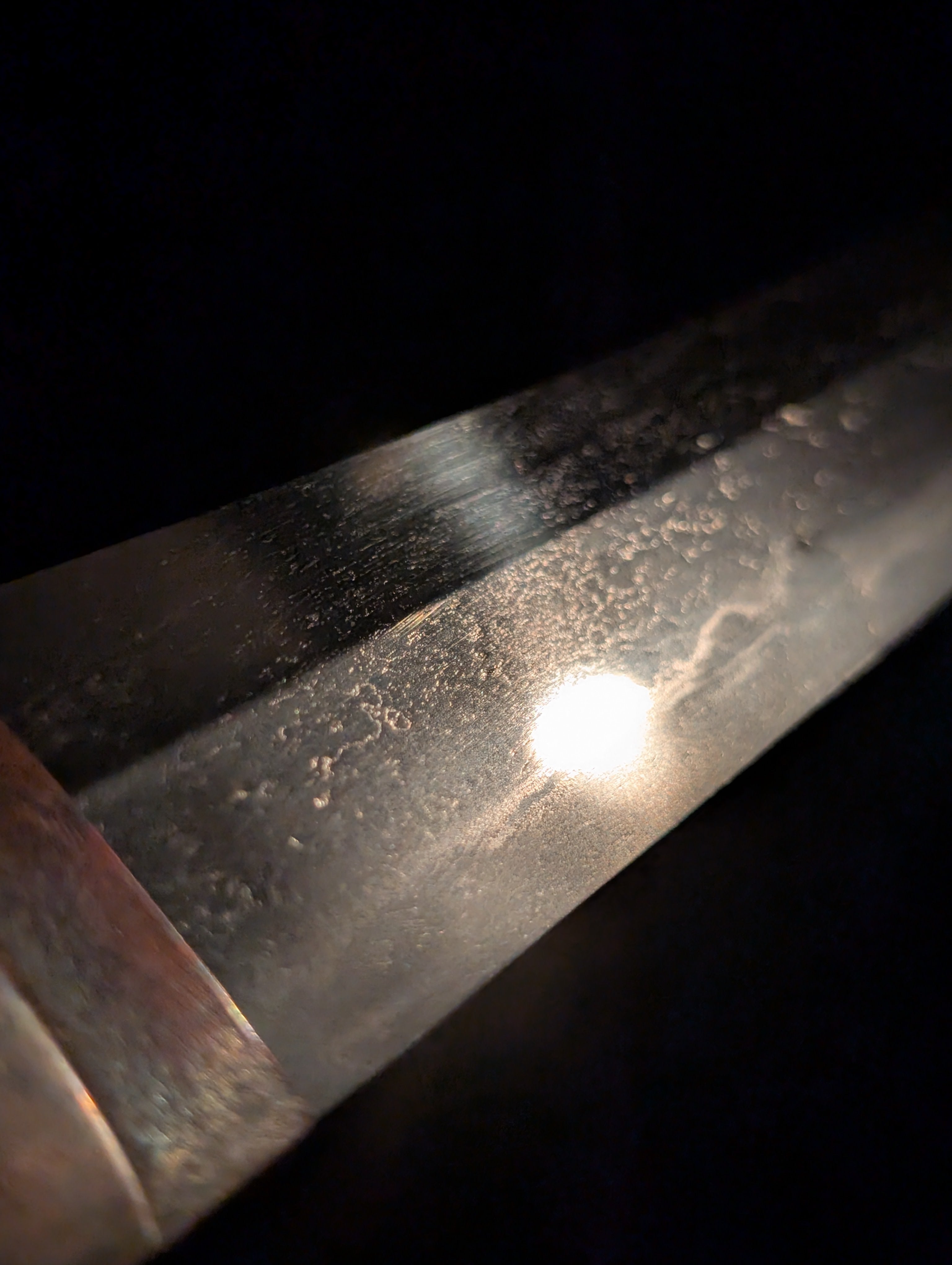 Antique Nihonto - Wakizashi in Shirasaya, Mumei - Late Muromachi (4-500 years old), NBTHK attributed to Sukesada