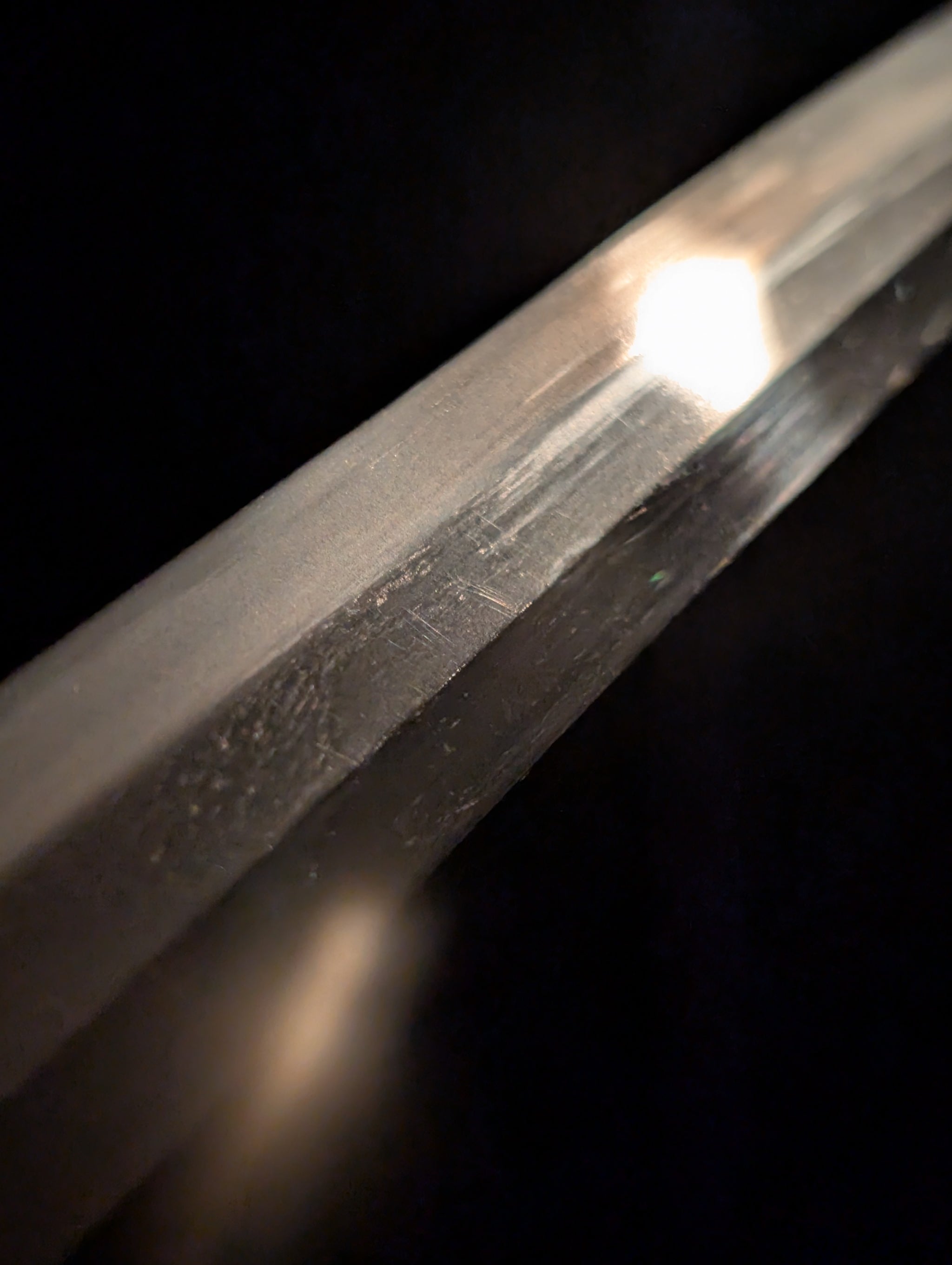 Antique Nihonto - Katana in Shirasaya, Mumei - Early Edo(350-400 years old), NBTHK attributed to Monju Shigekuni