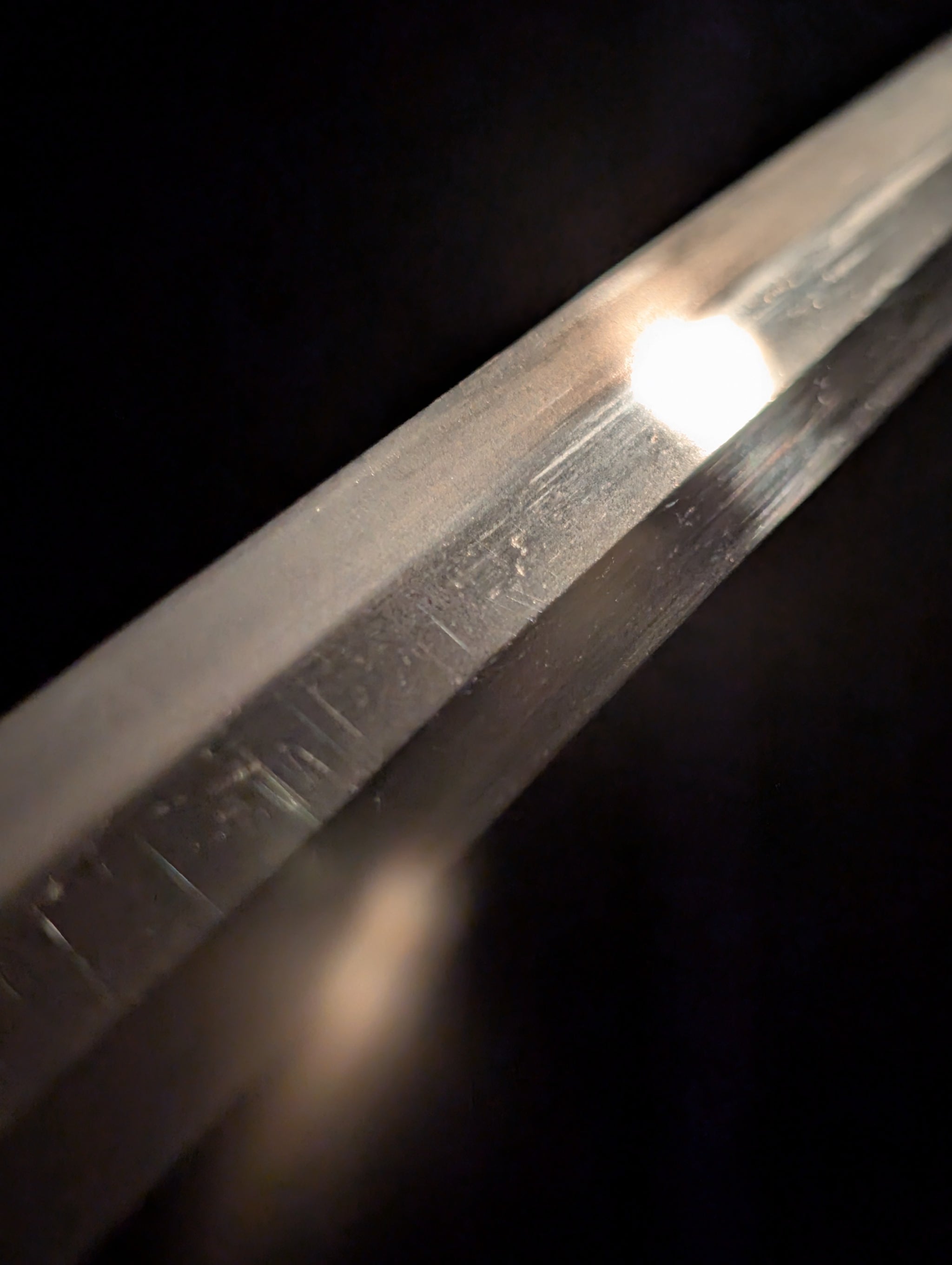 Antique Nihonto - Katana in Shirasaya, Mumei - Early Edo(350-400 years old), NBTHK attributed to Monju Shigekuni