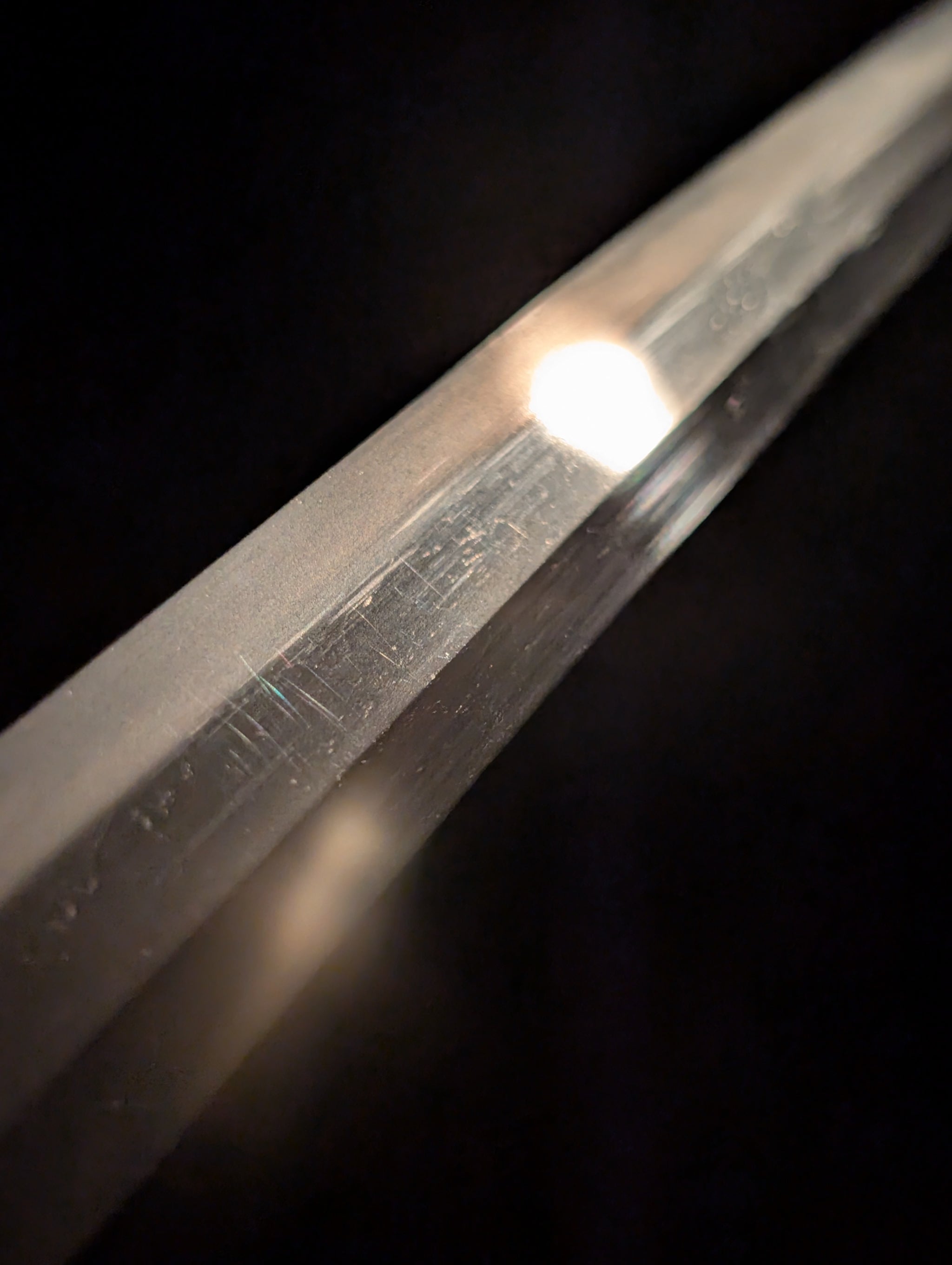 Antique Nihonto - Katana in Shirasaya, Mumei - Early Edo(350-400 years old), NBTHK attributed to Monju Shigekuni