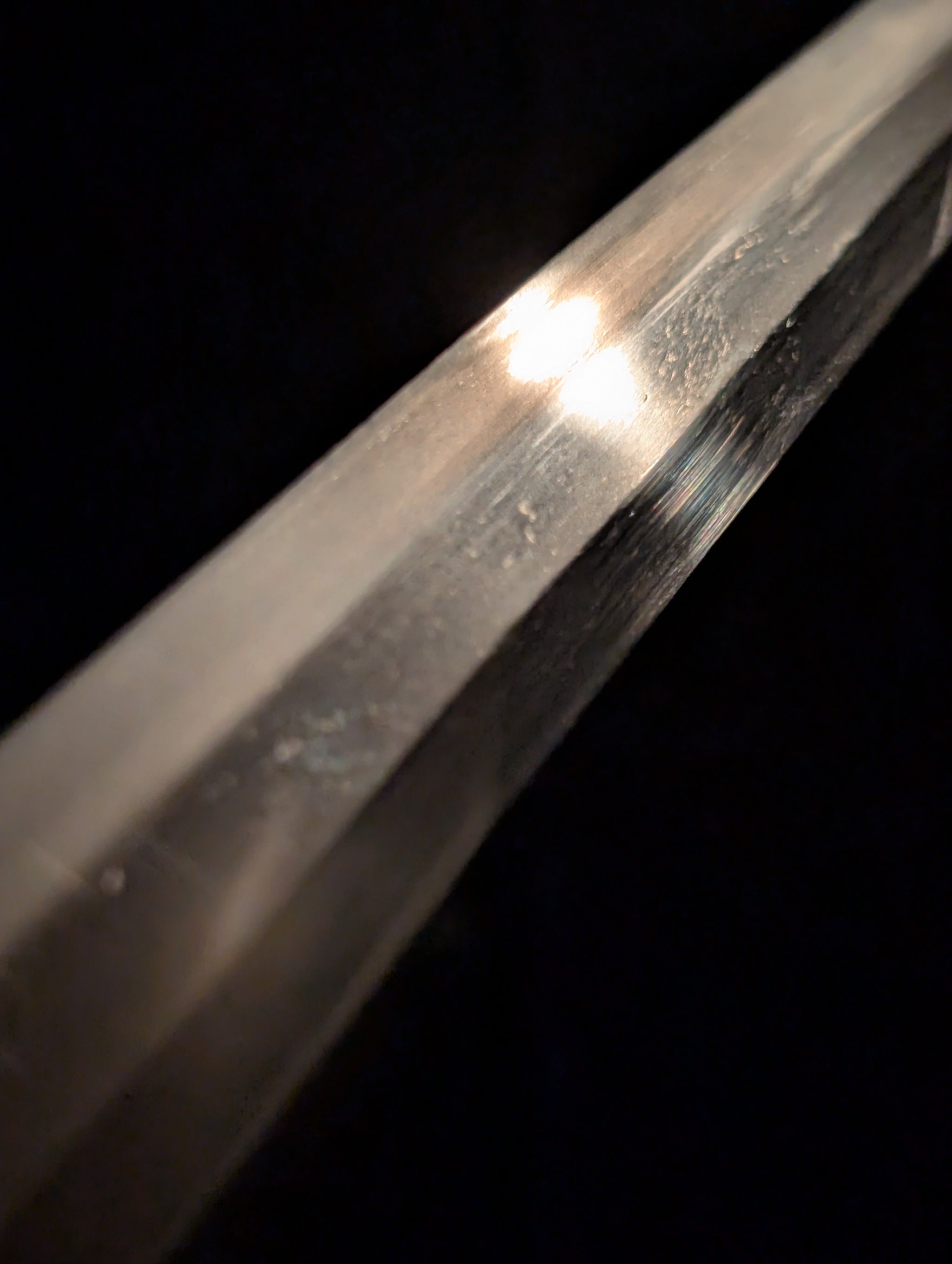 Antique Nihonto - Katana in Shirasaya, Mumei - Early Edo(350-400 years old), NBTHK attributed to Monju Shigekuni