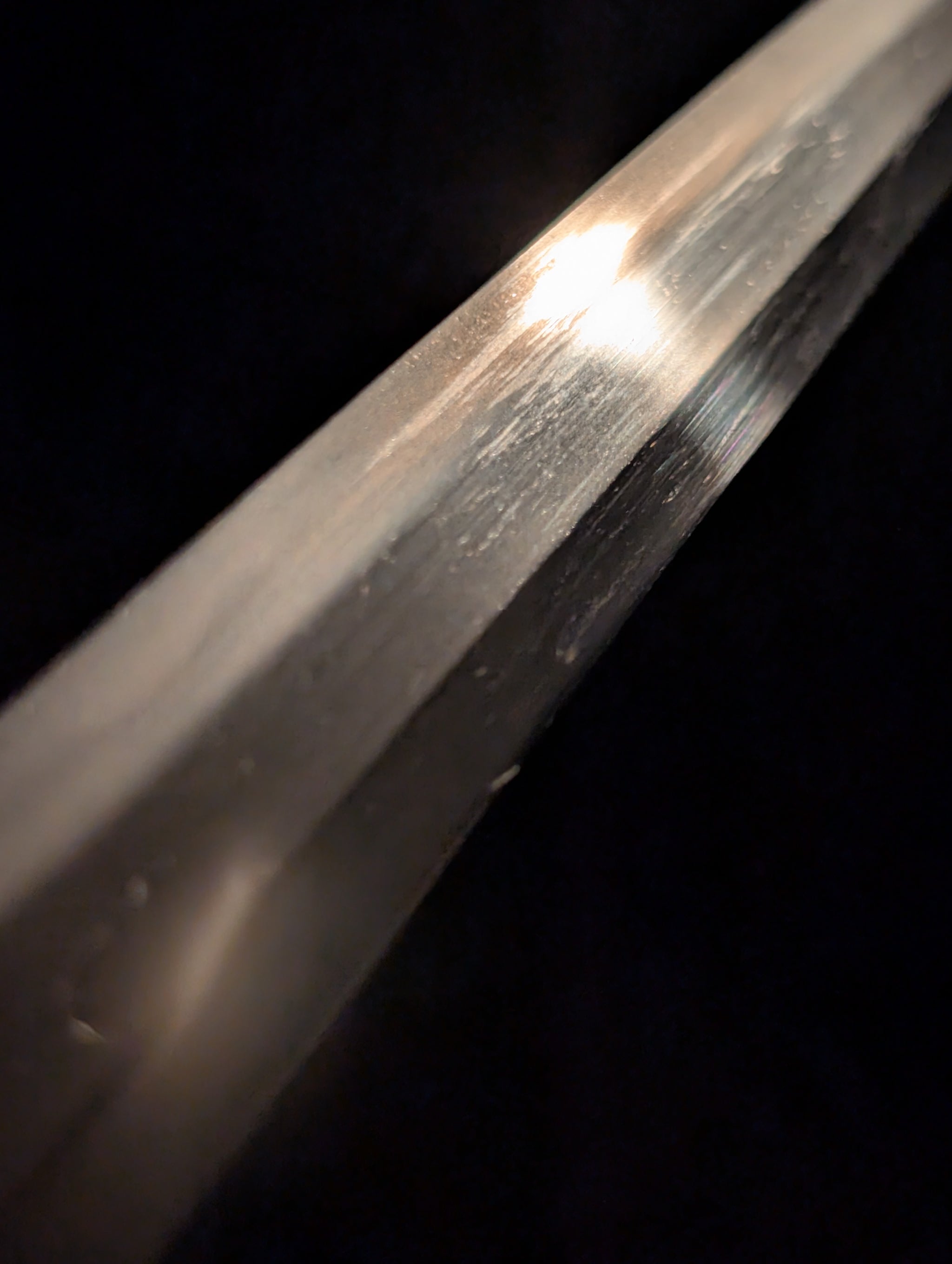 Antique Nihonto - Katana in Shirasaya, Mumei - Early Edo(350-400 years old), NBTHK attributed to Monju Shigekuni