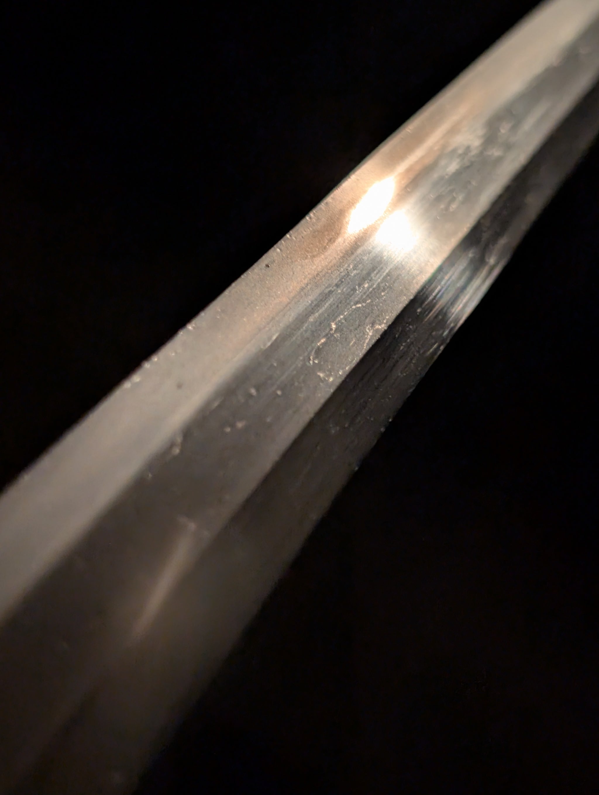 Antique Nihonto - Katana in Shirasaya, Mumei - Early Edo(350-400 years old), NBTHK attributed to Monju Shigekuni