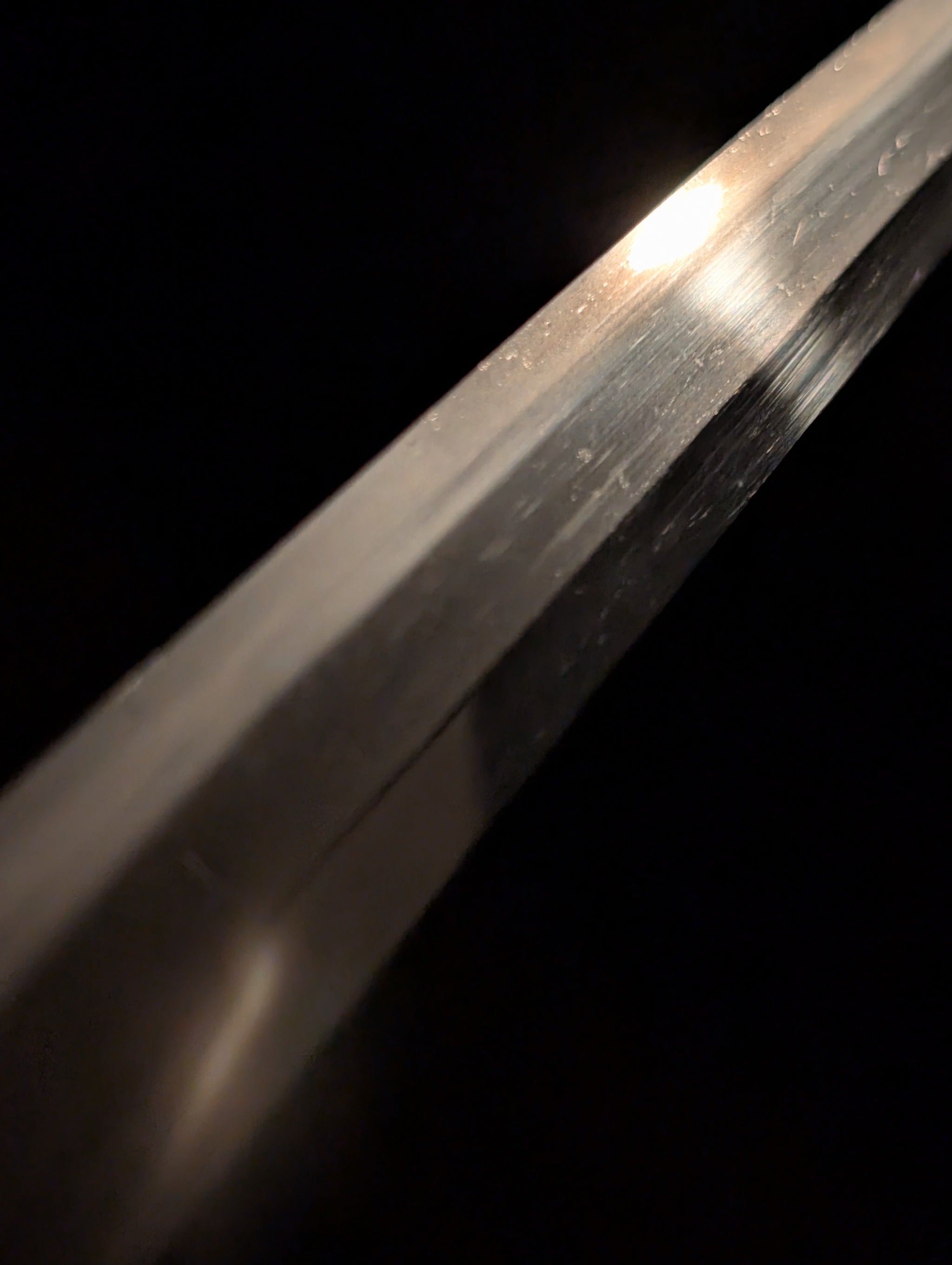 Antique Nihonto - Katana in Shirasaya, Mumei - Early Edo(350-400 years old), NBTHK attributed to Monju Shigekuni