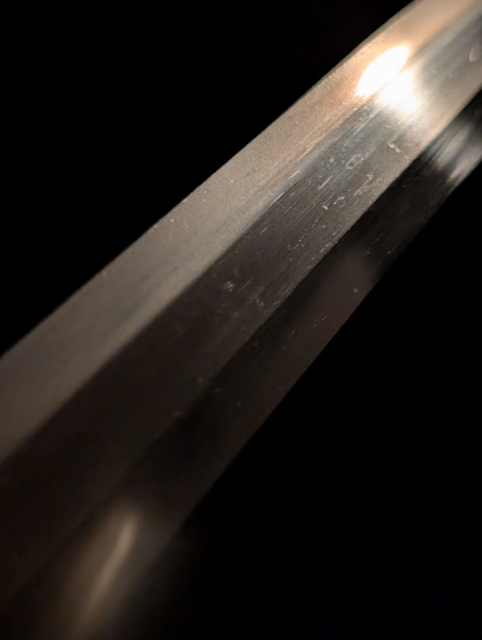 Antique Nihonto - Katana in Shirasaya, Mumei - Early Edo(350-400 years old), NBTHK attributed to Monju Shigekuni