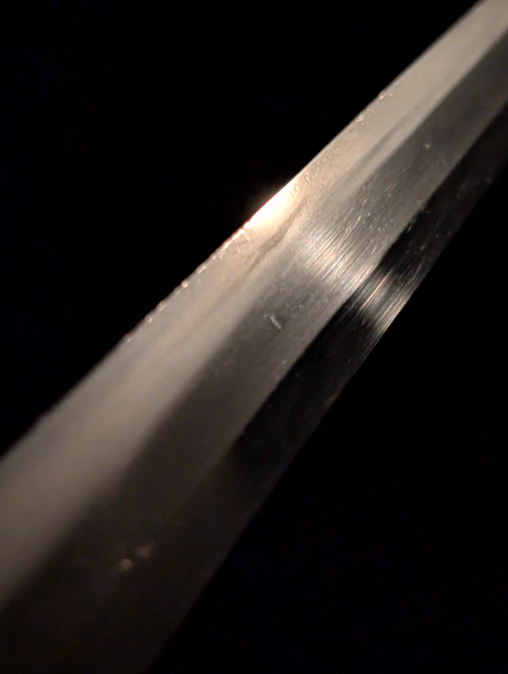 Antique Nihonto - Katana in Shirasaya, Mumei - Early Edo(350-400 years old), NBTHK attributed to Monju Shigekuni