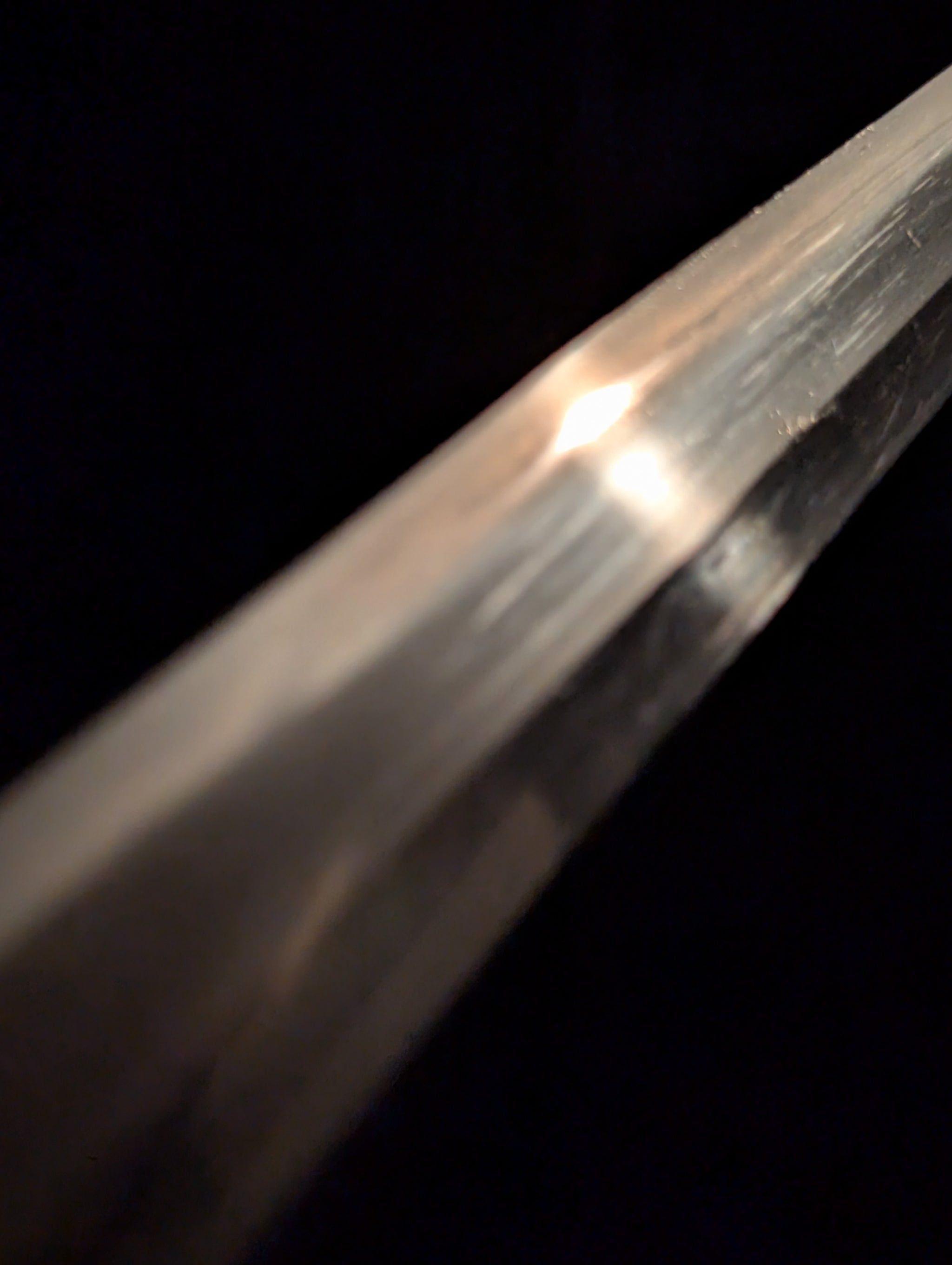 Antique Nihonto - Katana in Shirasaya, Mumei - Early Edo(350-400 years old), NBTHK attributed to Monju Shigekuni