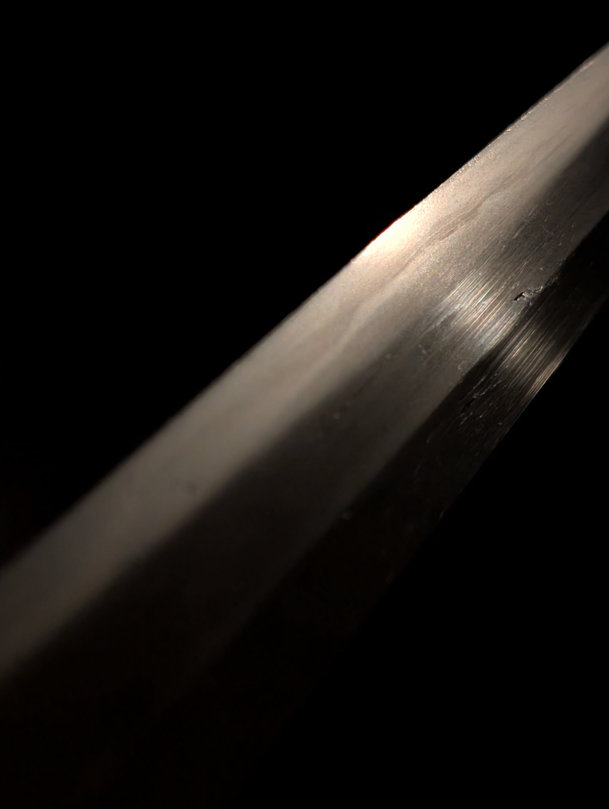 Antique Nihonto - Katana in Shirasaya, Mumei - Early Edo(350-400 years old), NBTHK attributed to Monju Shigekuni