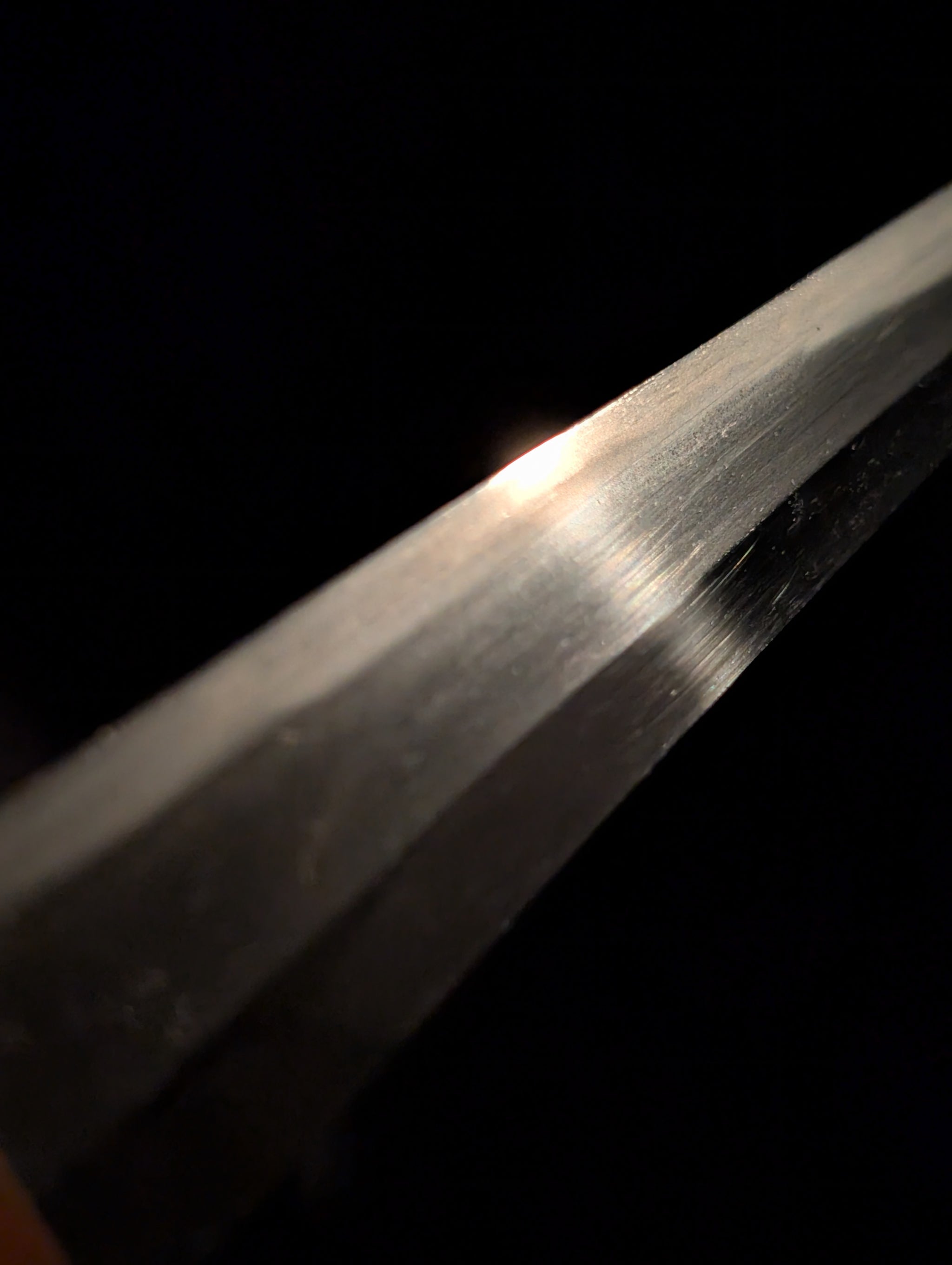 Antique Nihonto - Katana in Shirasaya, Mumei - Early Edo(350-400 years old), NBTHK attributed to Monju Shigekuni